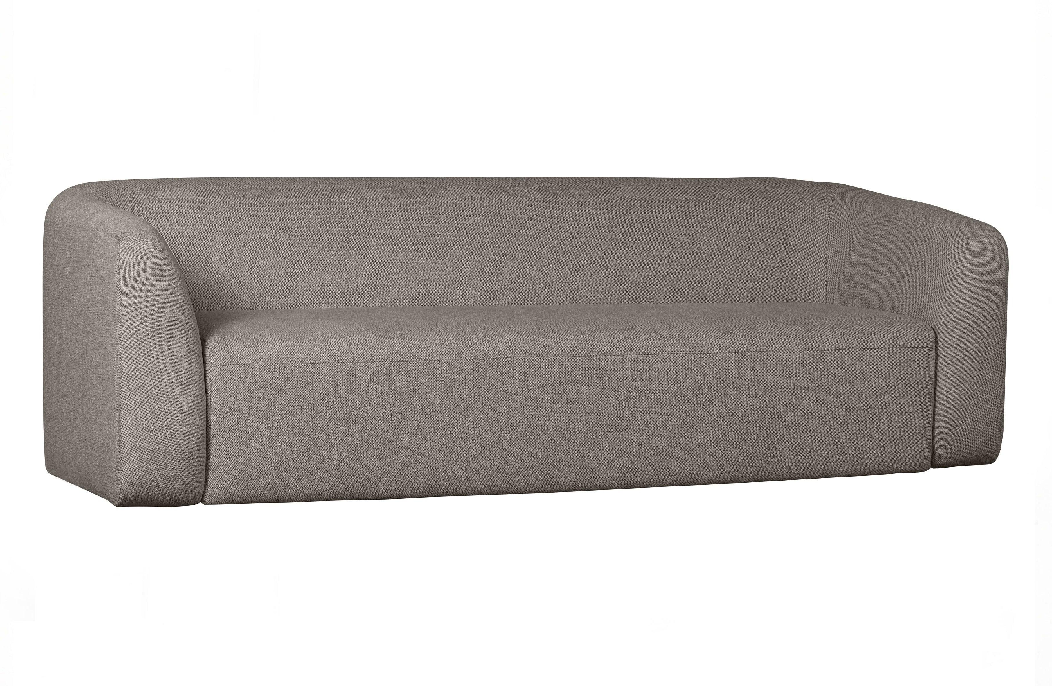 Sofa 3-osobowa SLOPING melanż szary Be Pure    Eye on Design