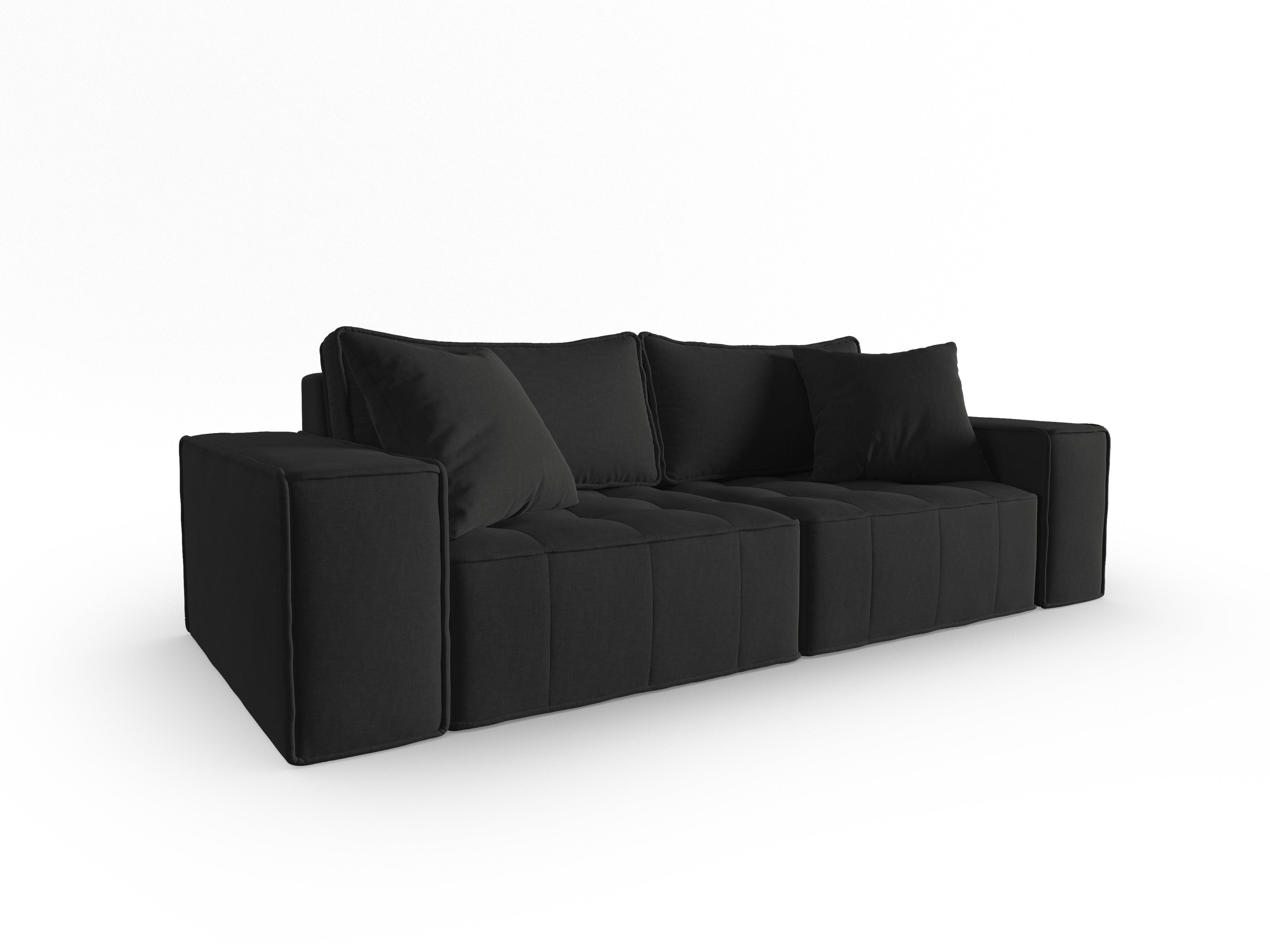 Sofa 3-osobowa VERLET czarny Interieurs 86    Eye on Design