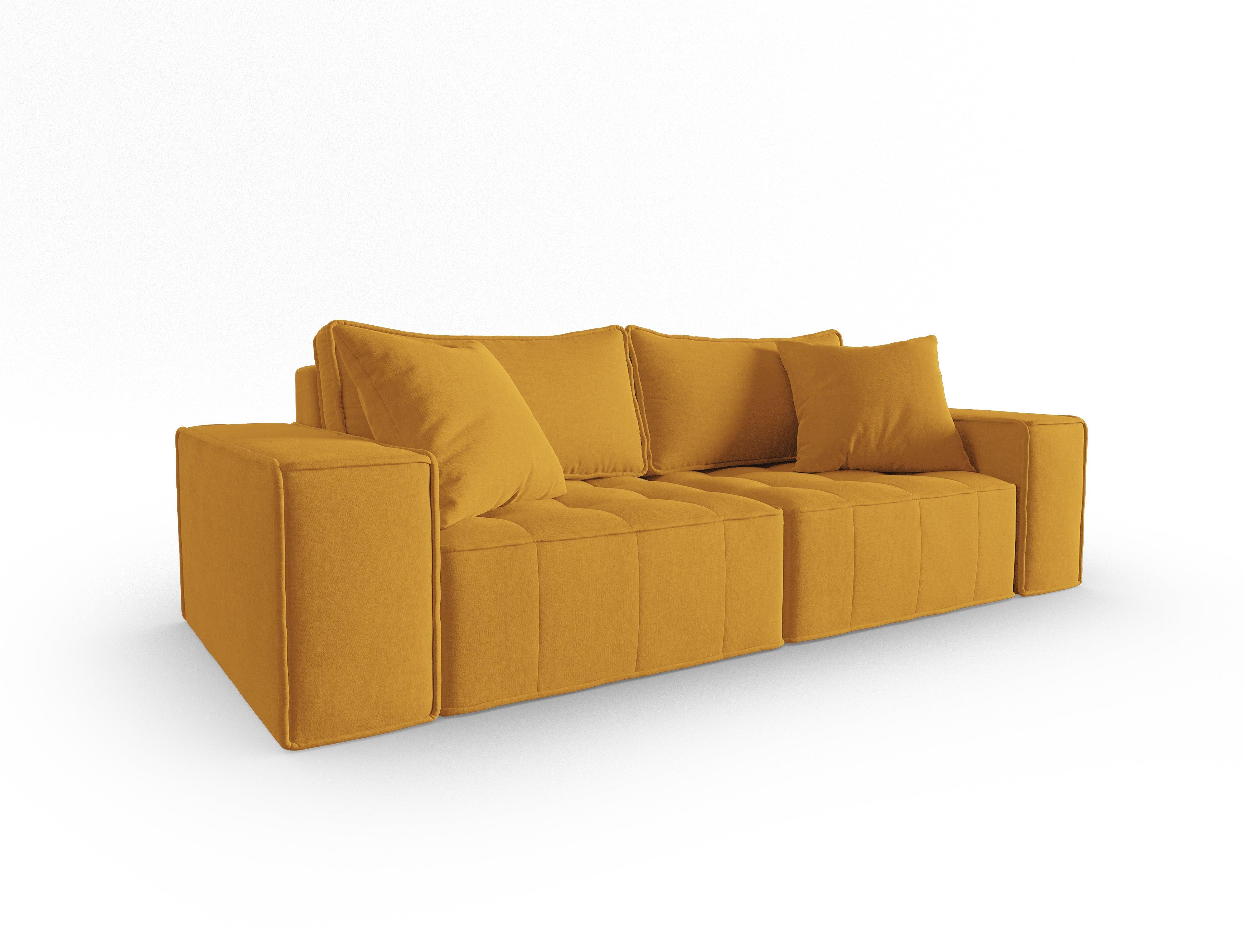 Sofa 3-osobowa VERLET musztardowy Interieurs 86    Eye on Design