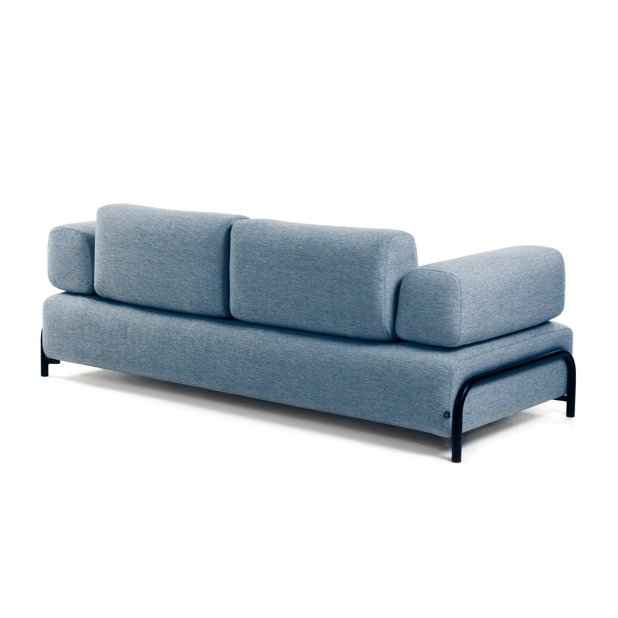 Sofa 3-osobowa z podłokietnikami COMPO niebieski La Forma    Eye on Design