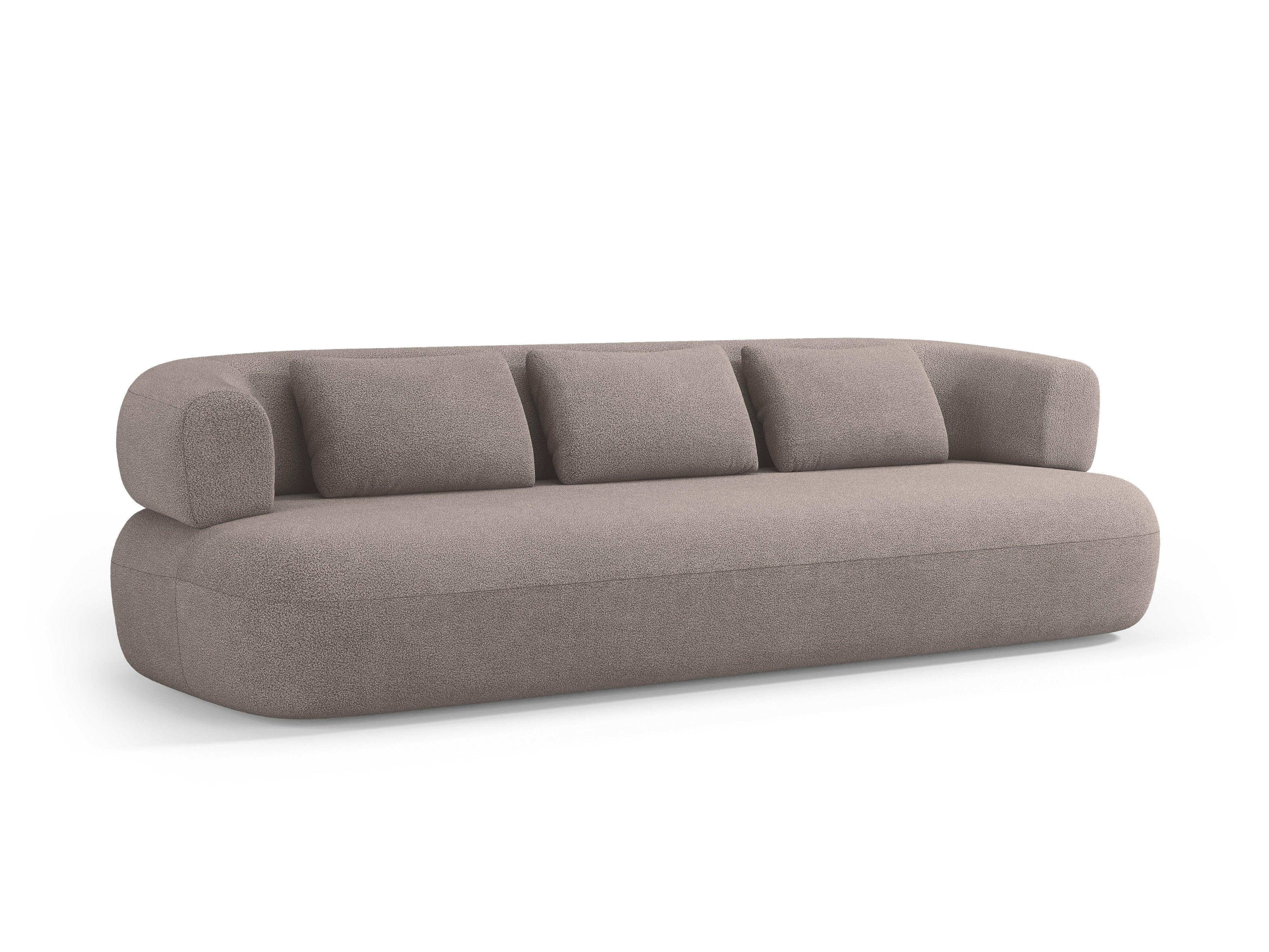 Sofa 4-osobowa ALDRIN jasnobrązowy boucle Windsor & Co    Eye on Design