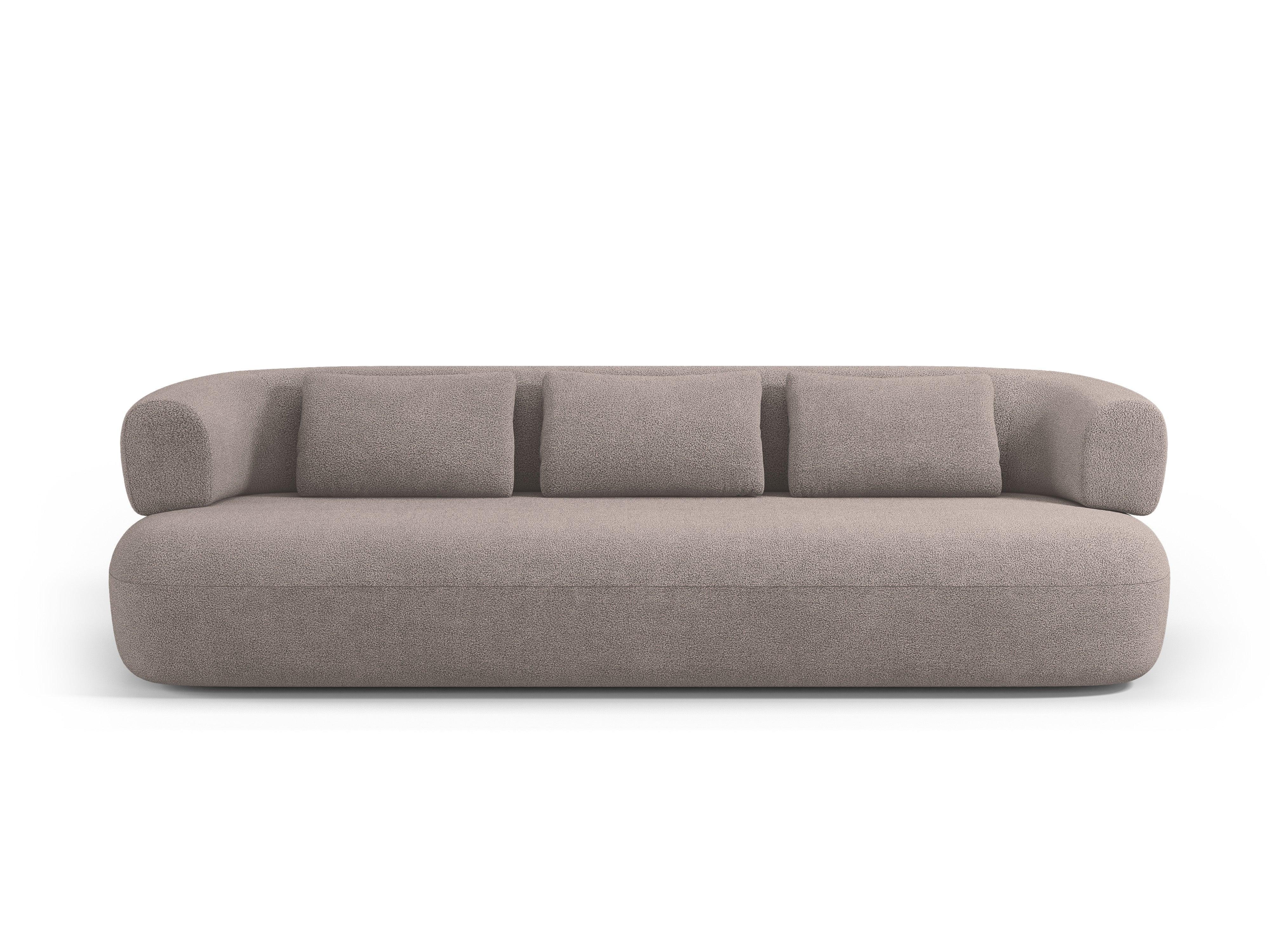 Sofa 4-osobowa ALDRIN jasnobrązowy boucle Windsor & Co    Eye on Design