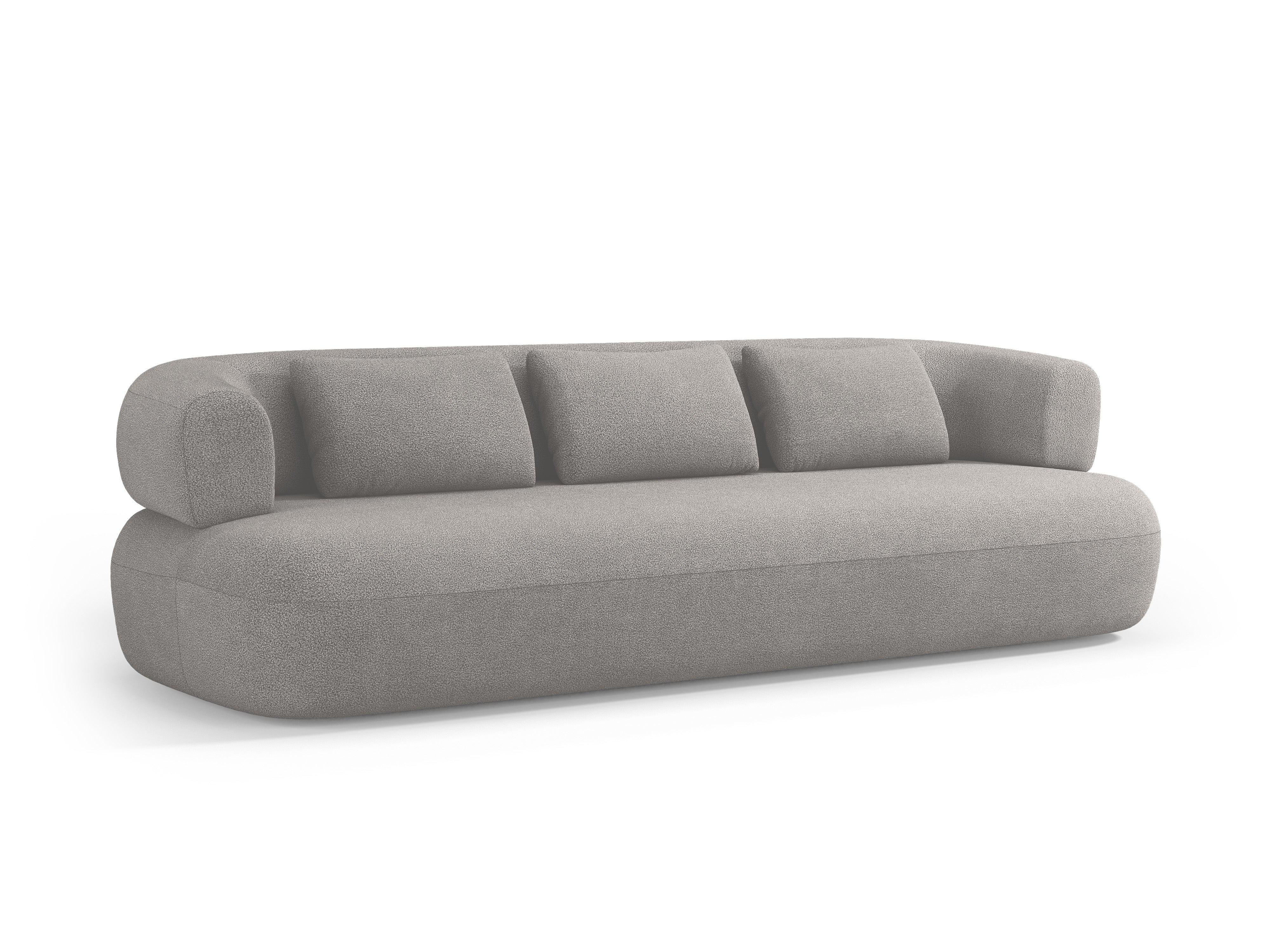 Sofa 4-osobowa ALDRIN jasnoszary boucle Windsor & Co    Eye on Design