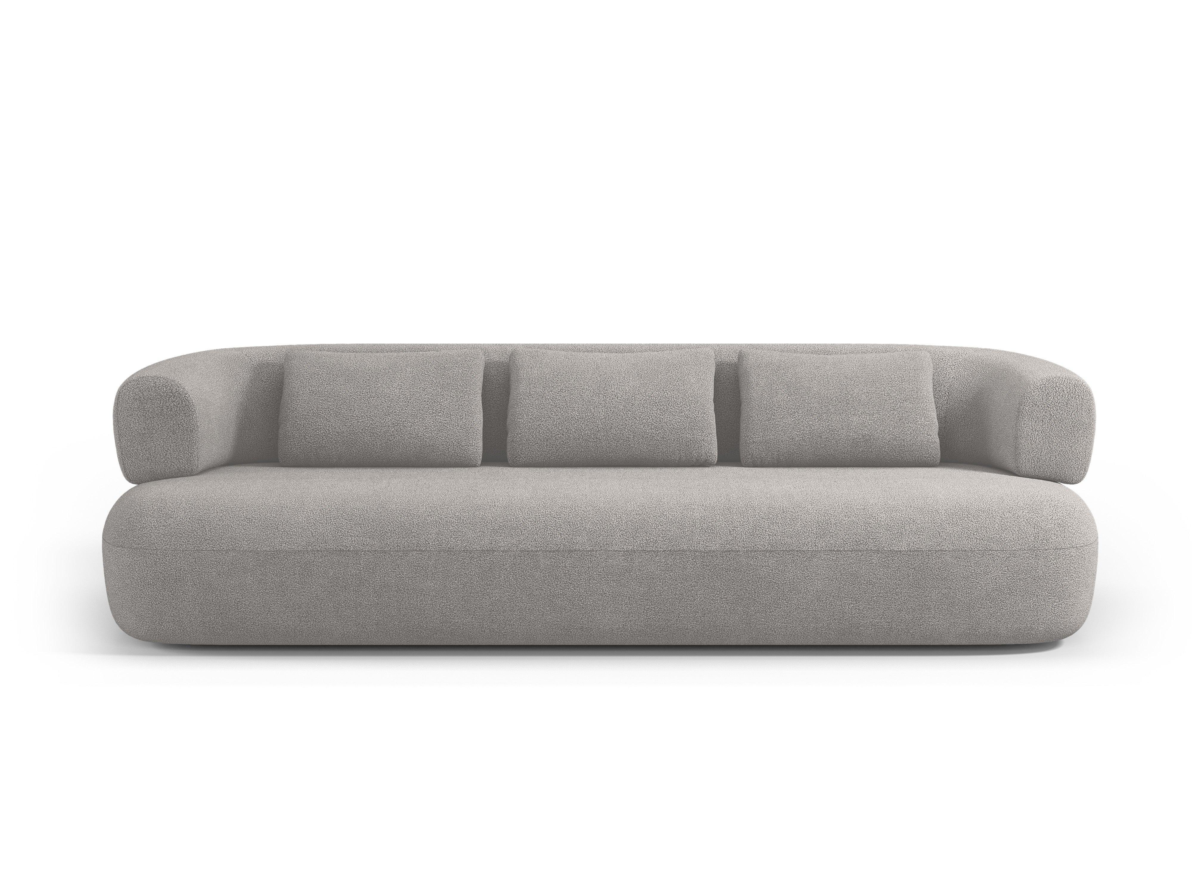 Sofa 4-osobowa ALDRIN jasnoszary boucle Windsor & Co    Eye on Design