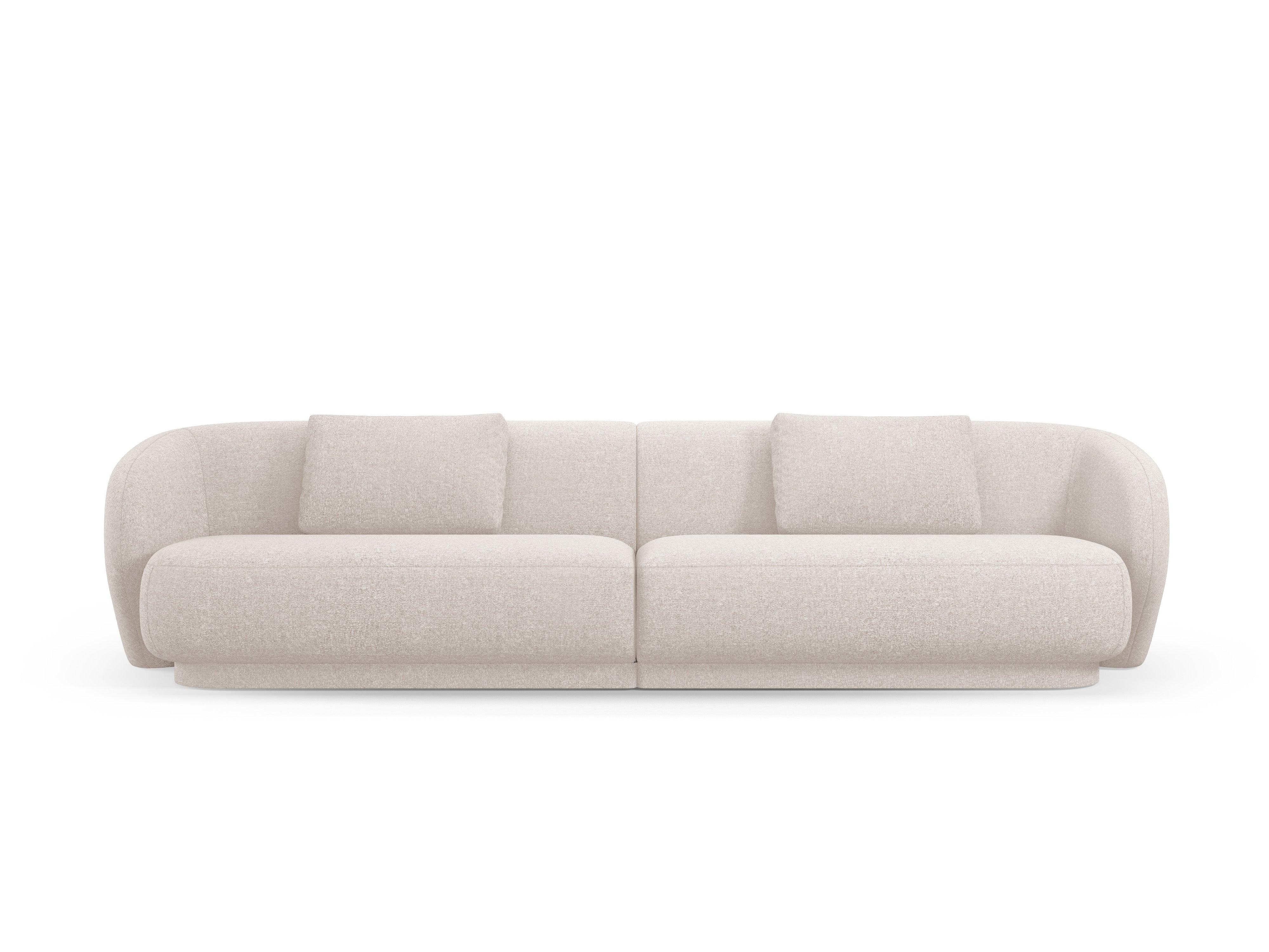 Sofa 4-osobowa CAMDEN beżowy szenil Cosmopolitan Design    Eye on Design