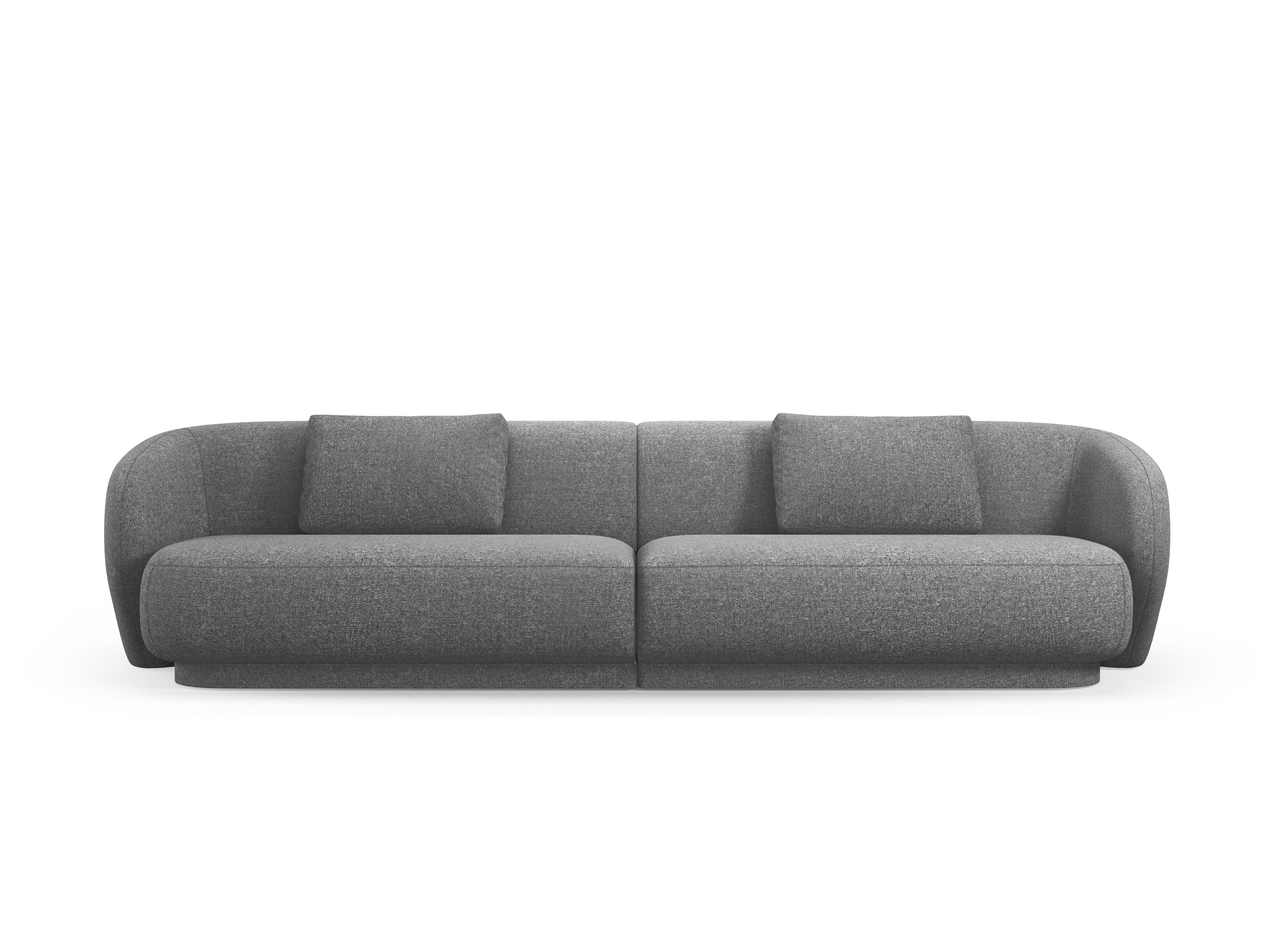 Sofa 4-osobowa CAMDEN ciemnoszary szenil Cosmopolitan Design    Eye on Design