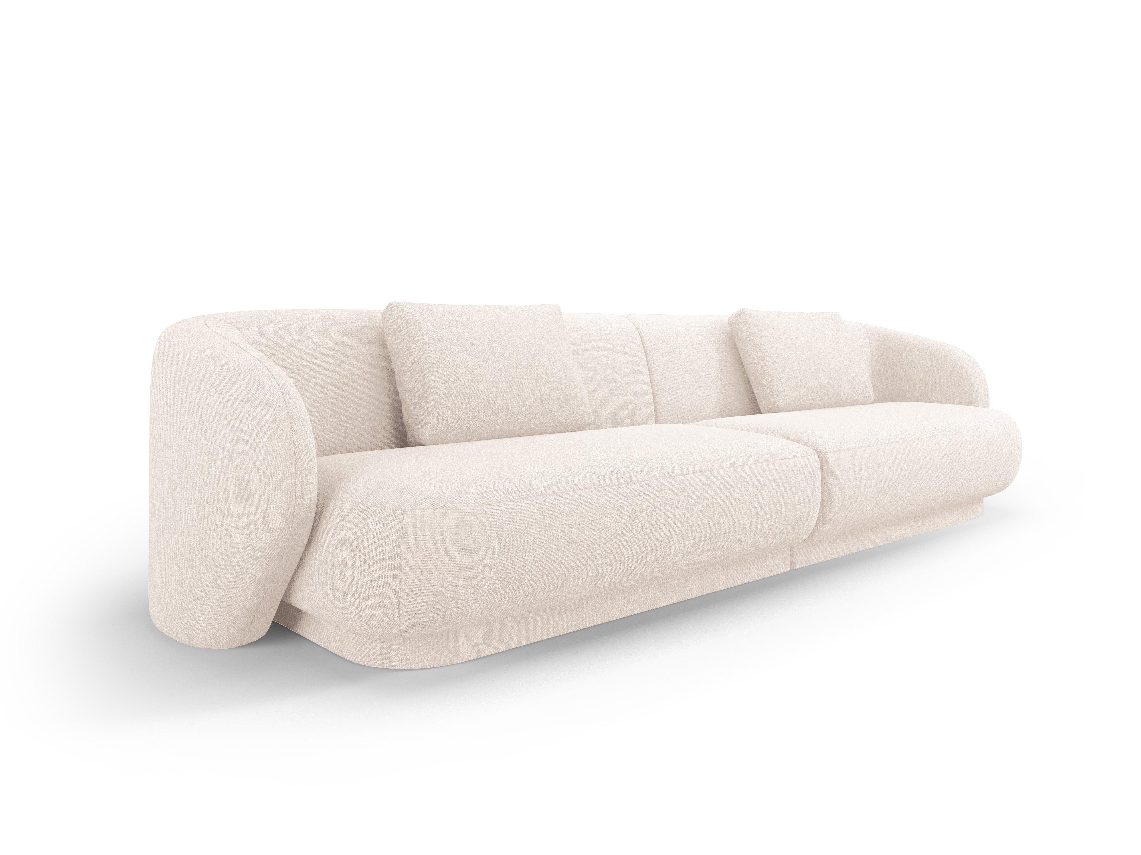 Sofa 4-osobowa CAMDEN jasnobeżowy szenil Cosmopolitan Design    Eye on Design