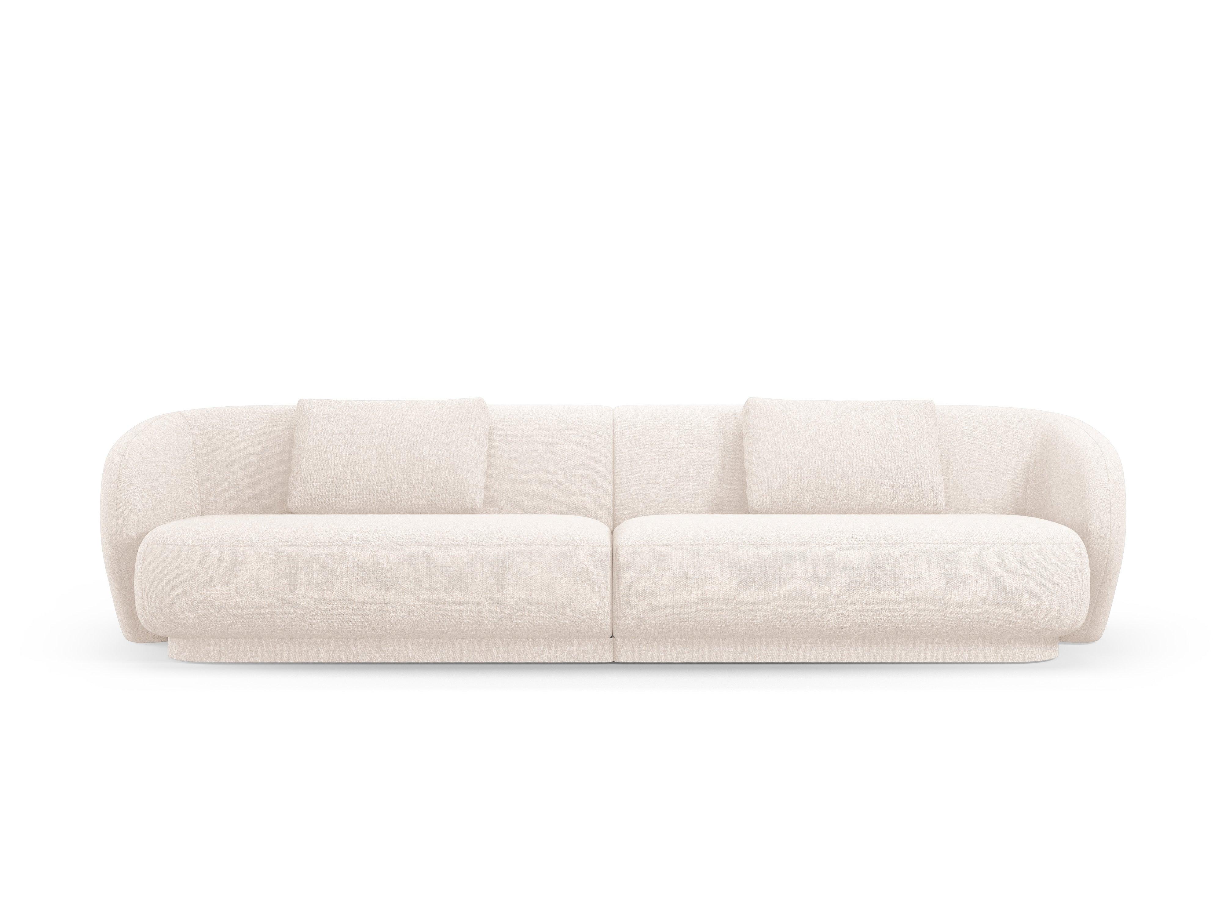 Sofa 4-osobowa CAMDEN jasnobeżowy szenil Cosmopolitan Design    Eye on Design