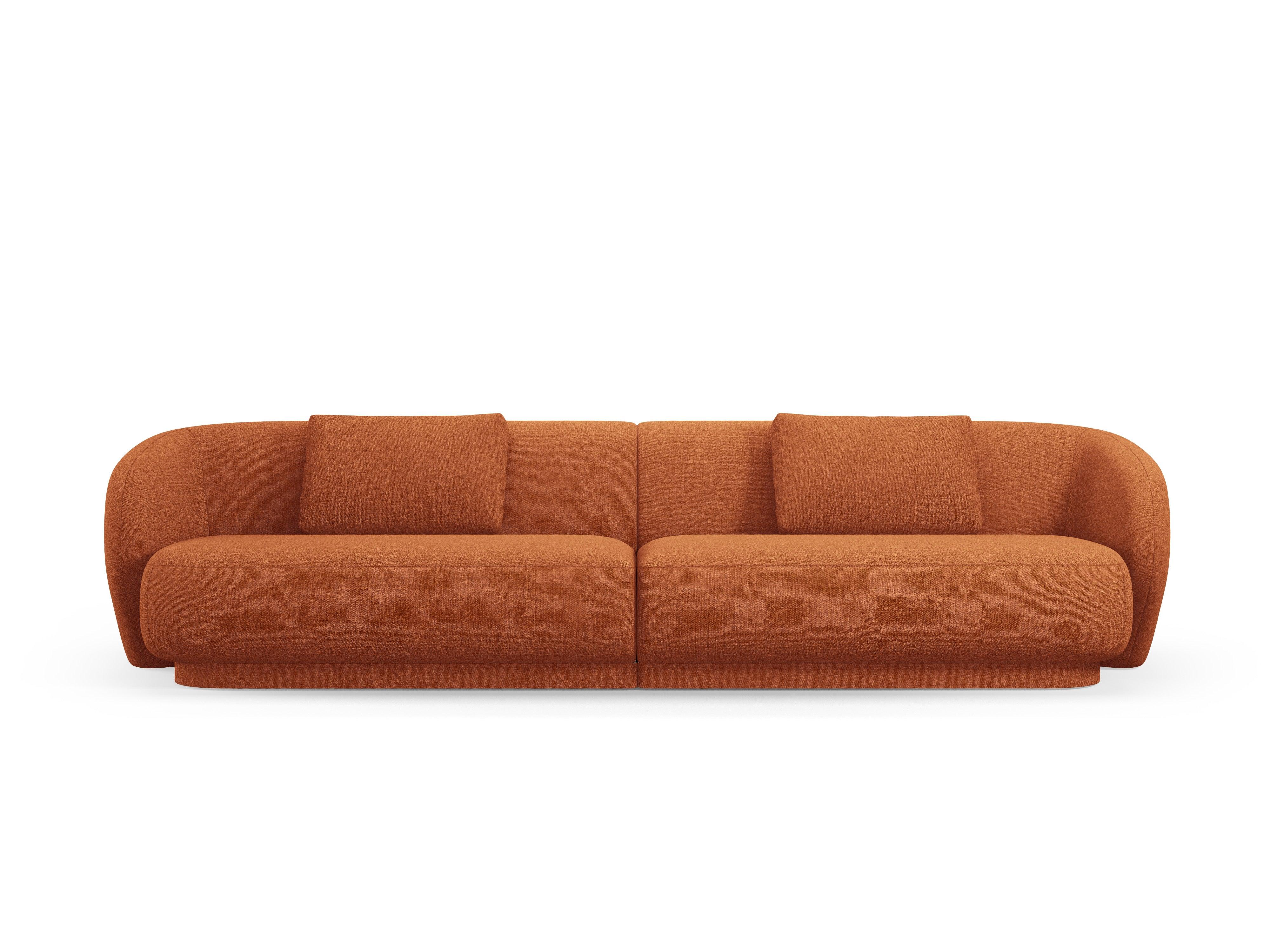 Sofa 4-osobowa CAMDEN terracotta szenil Cosmopolitan Design    Eye on Design