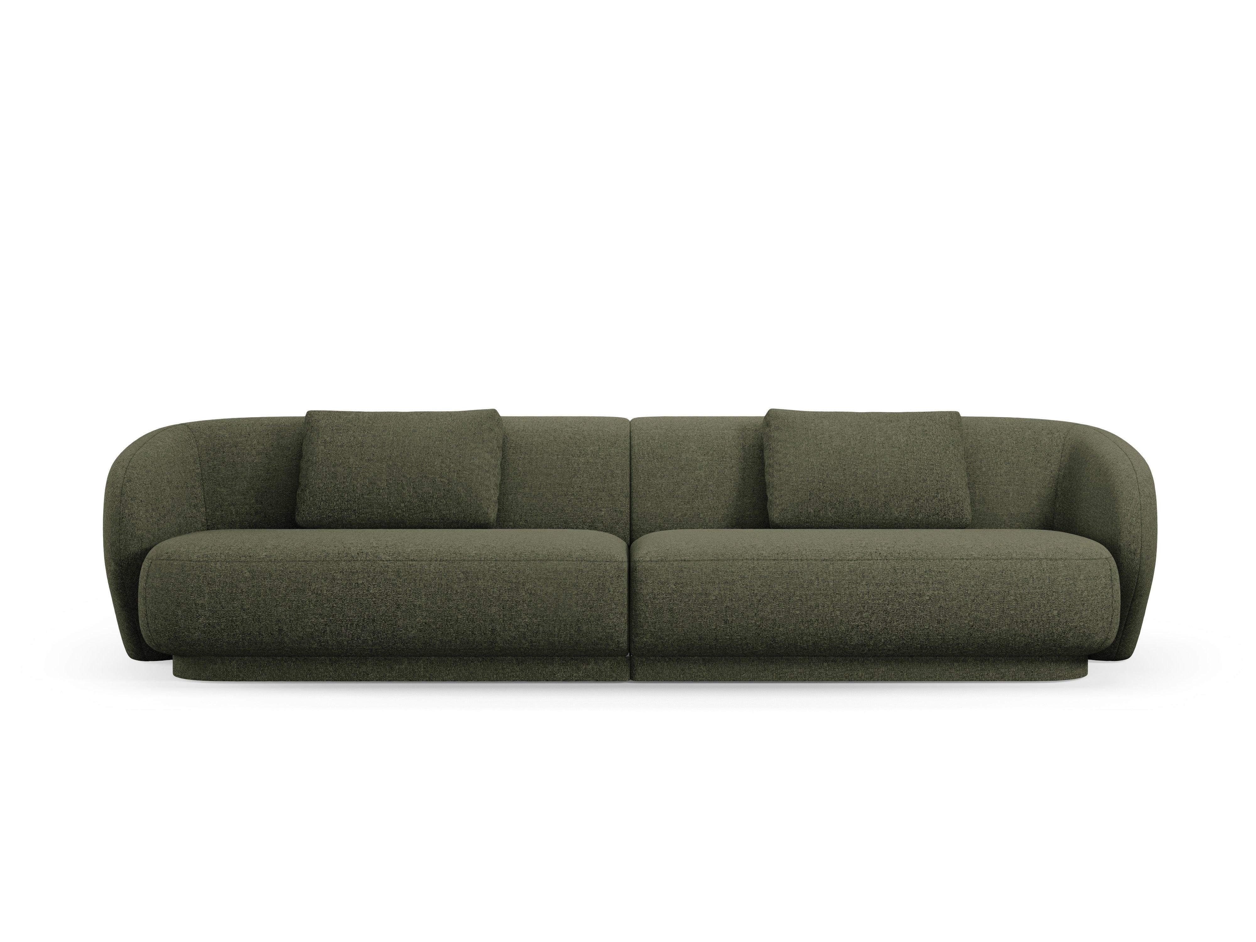 Sofa 4-osobowa CAMDEN zielony szenil Cosmopolitan Design    Eye on Design