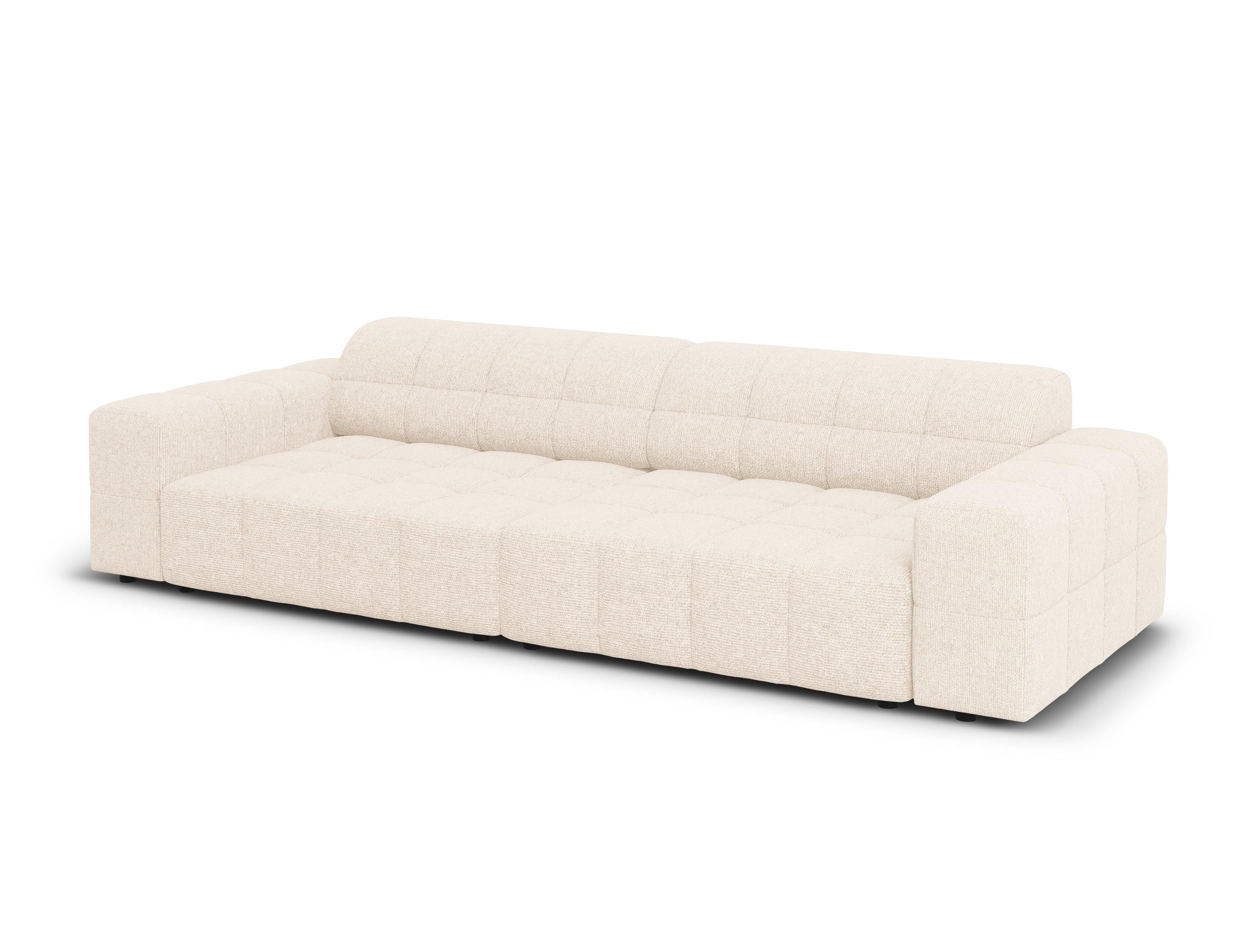 Sofa 4-osobowa CHICAGO jasnobeżowy szenil Cosmopolitan Design    Eye on Design