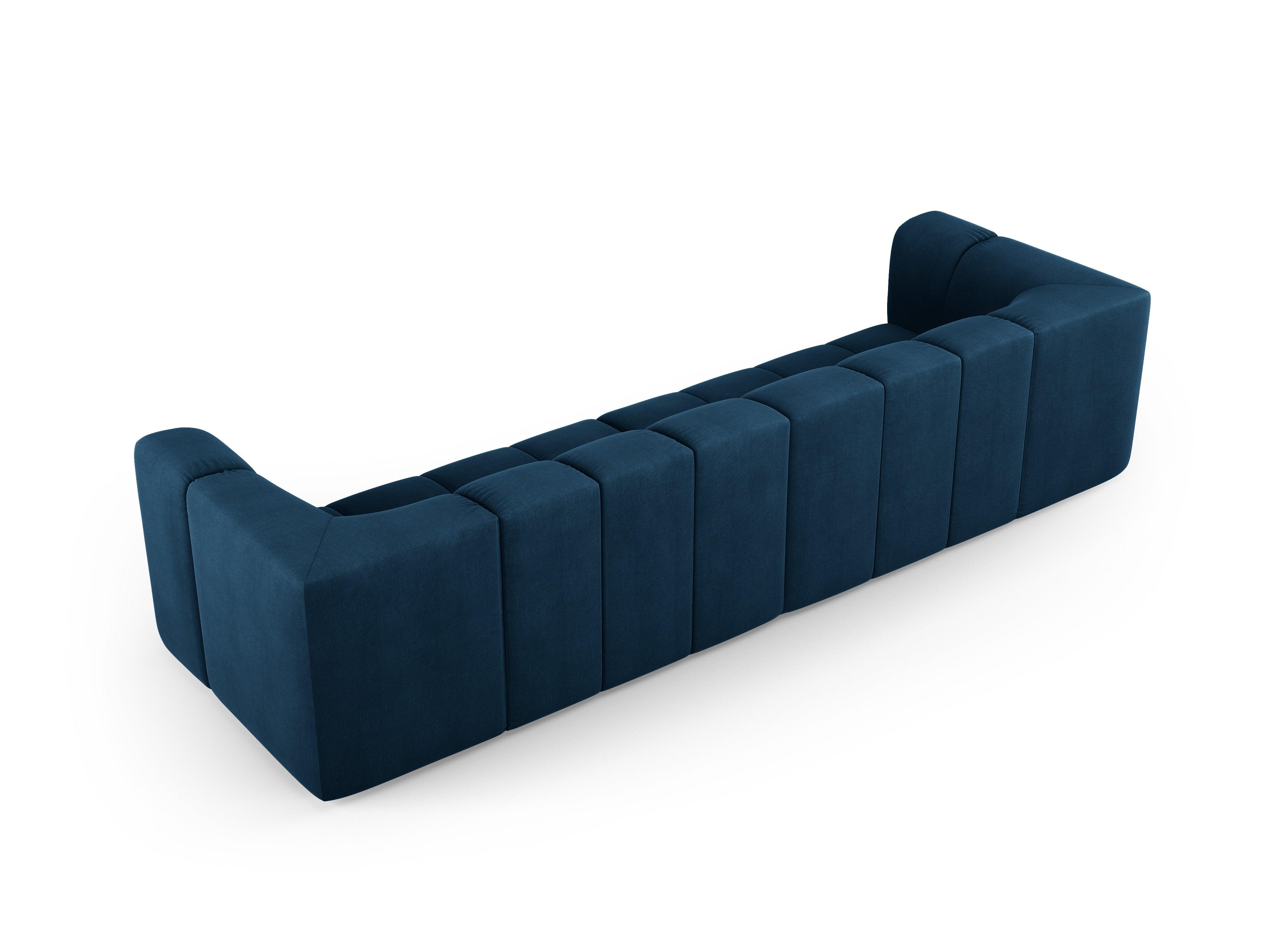 Sofa 4-osobowa FRANCESCA granat królewski szenil Milo Casa    Eye on Design