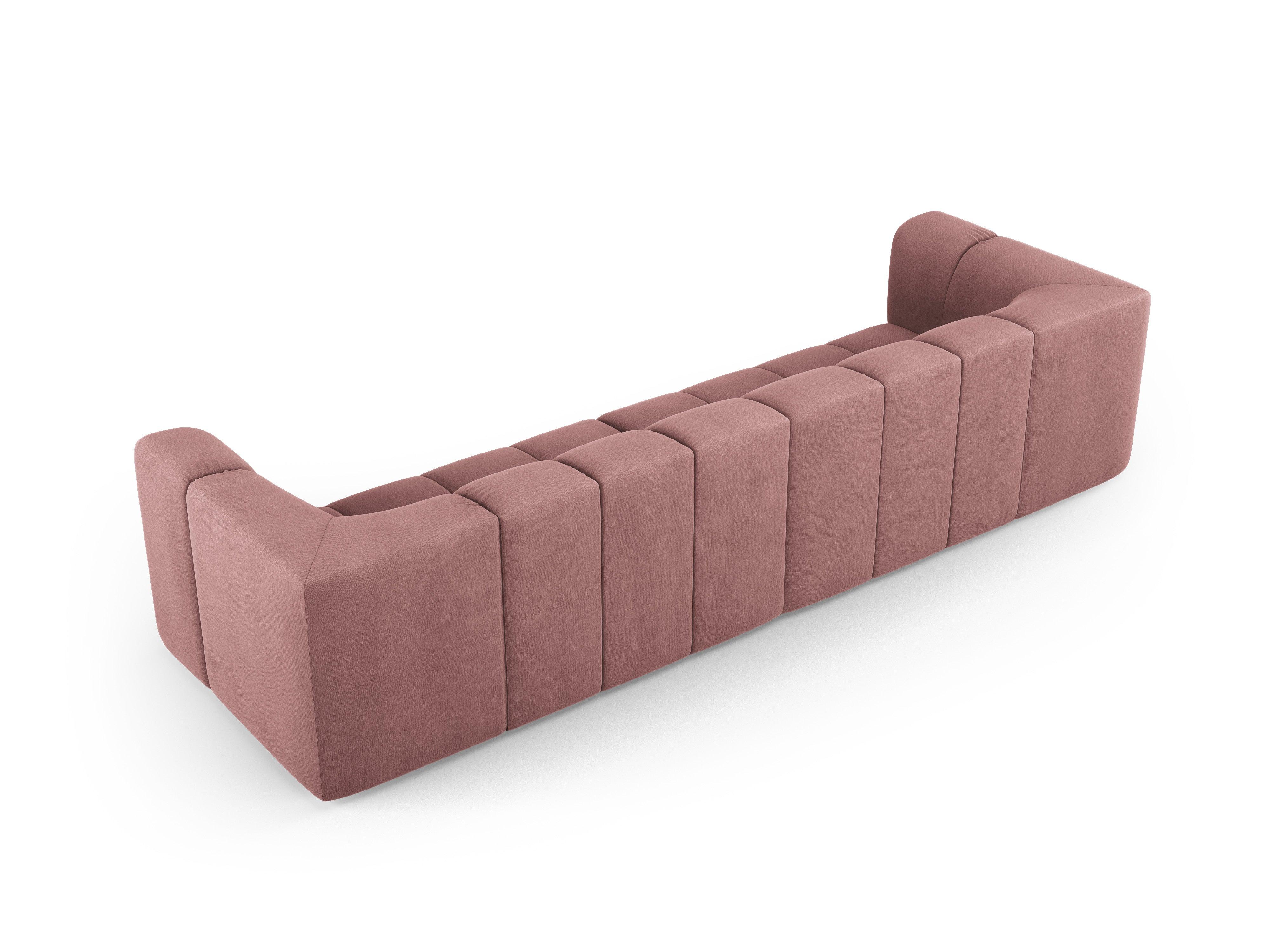 Sofa 4-osobowa FRANCESCA różowy szenil Milo Casa    Eye on Design