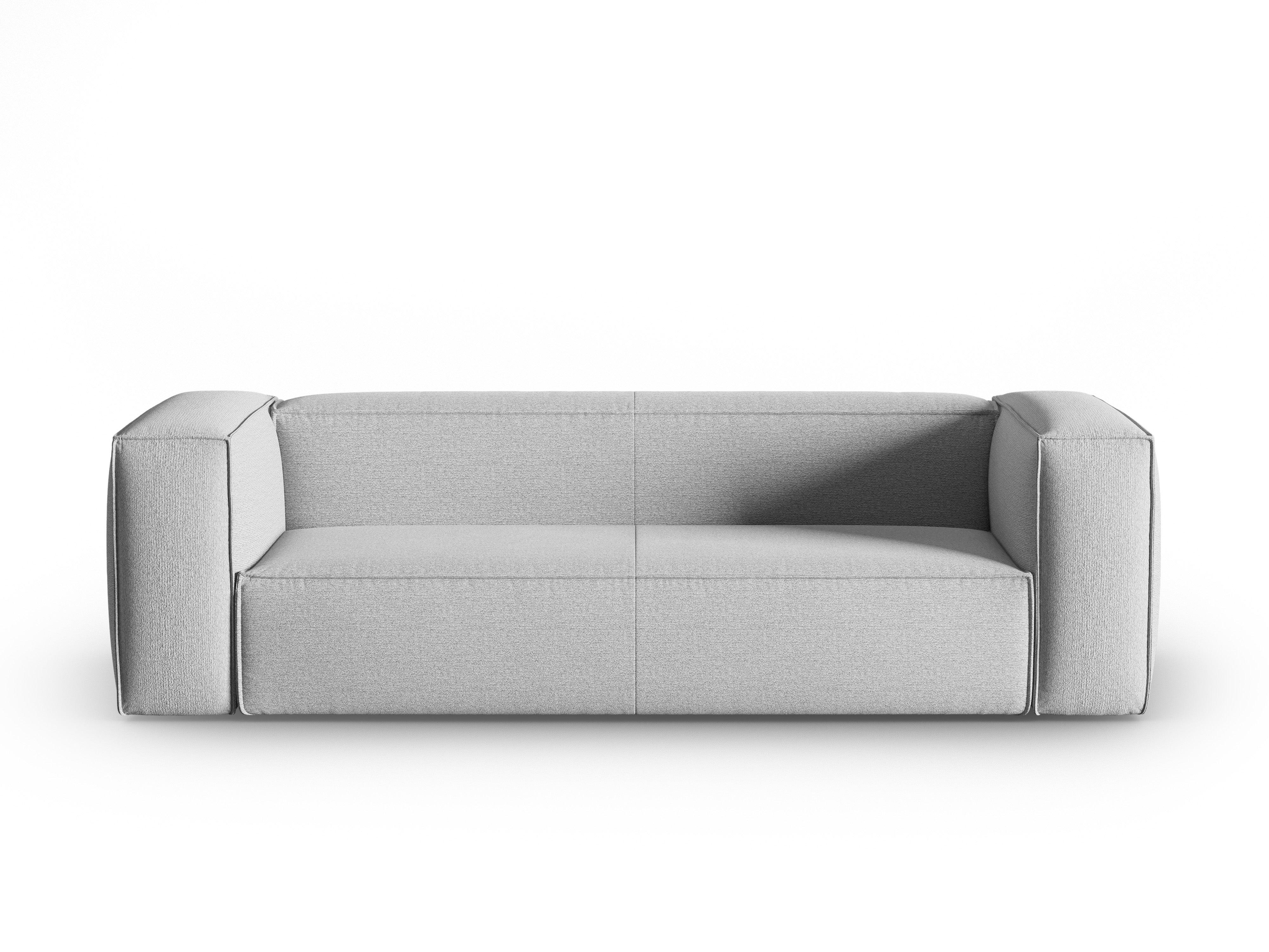 Sofa 4-osobowa MACKAY szary boucle Cosmopolitan Design    Eye on Design