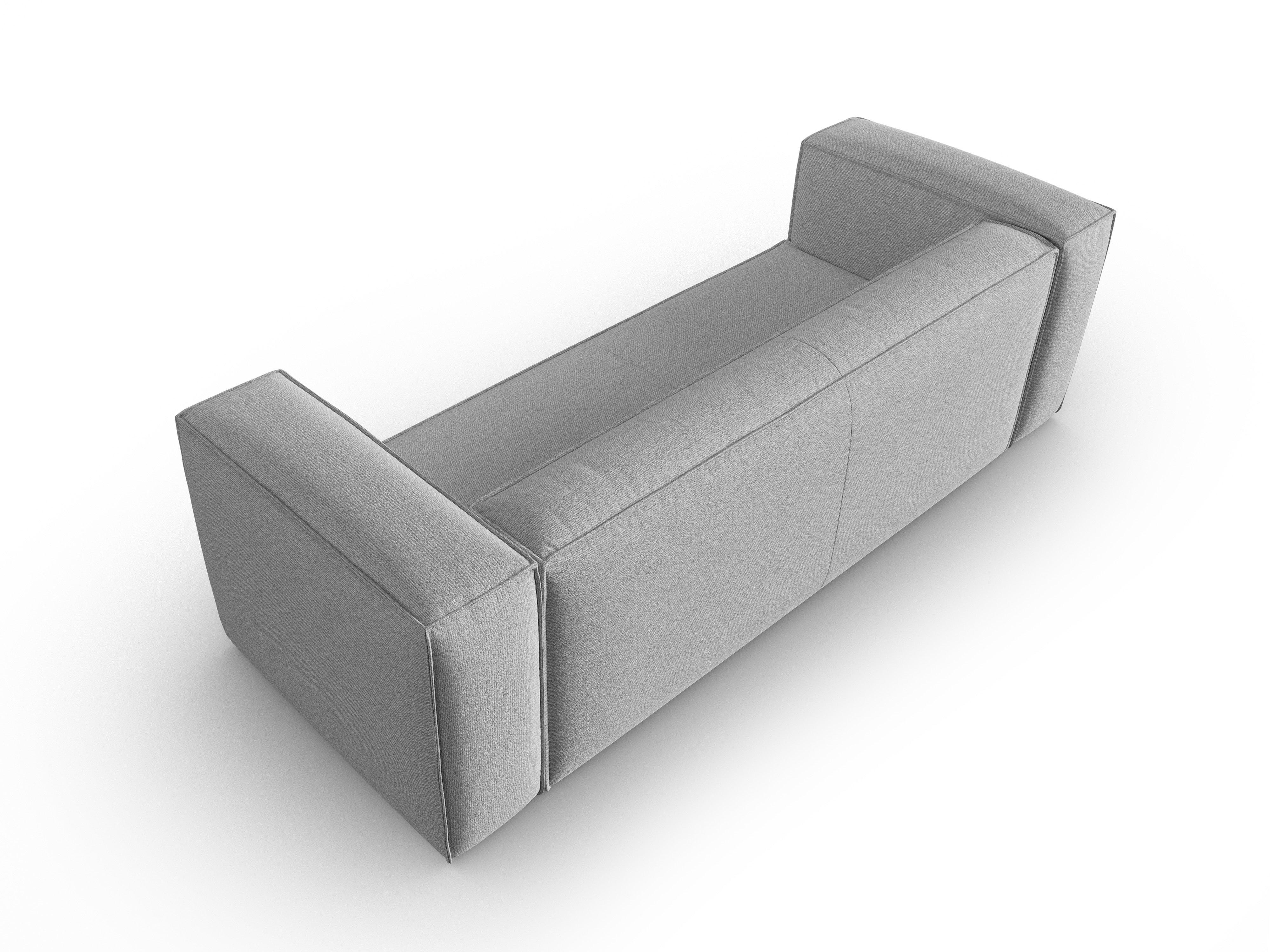 Sofa 4-osobowa MACKAY szary boucle Cosmopolitan Design    Eye on Design