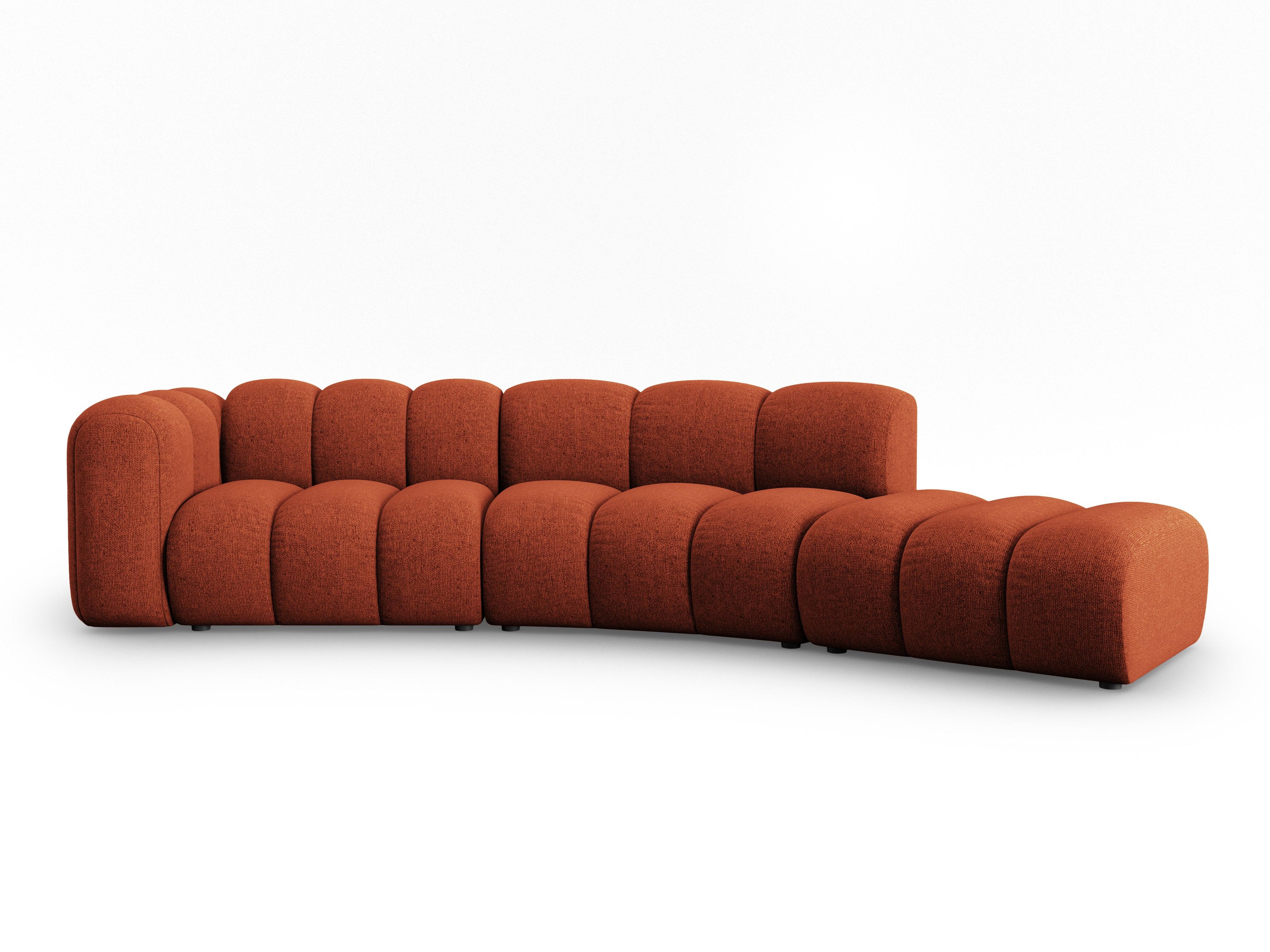 Sofa 5-osobowa prawostronna SKYLER ceglany szenil Interieurs 86    Eye on Design