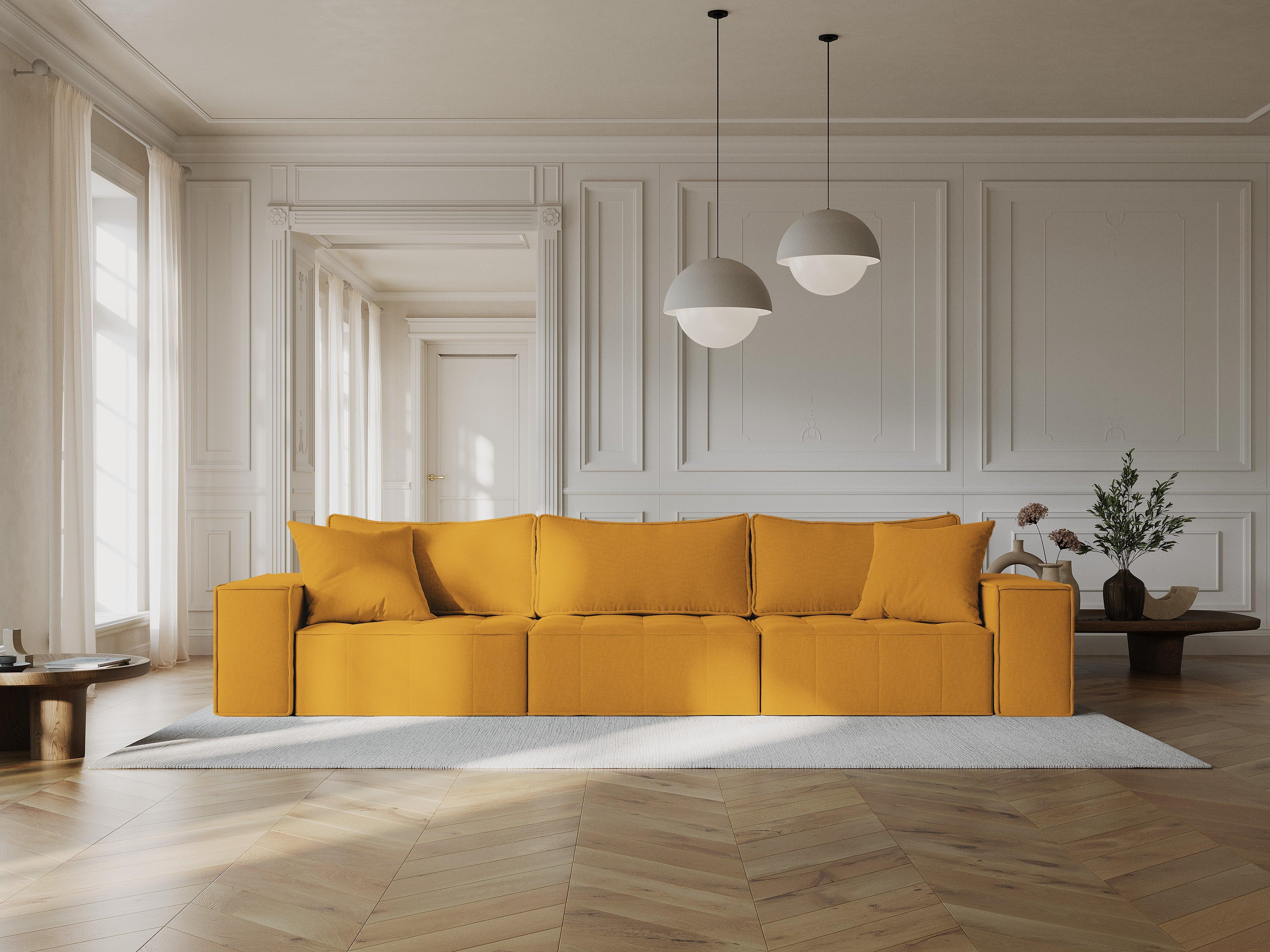 Sofa 5-osobowa VERLET musztardowy Interieurs 86    Eye on Design