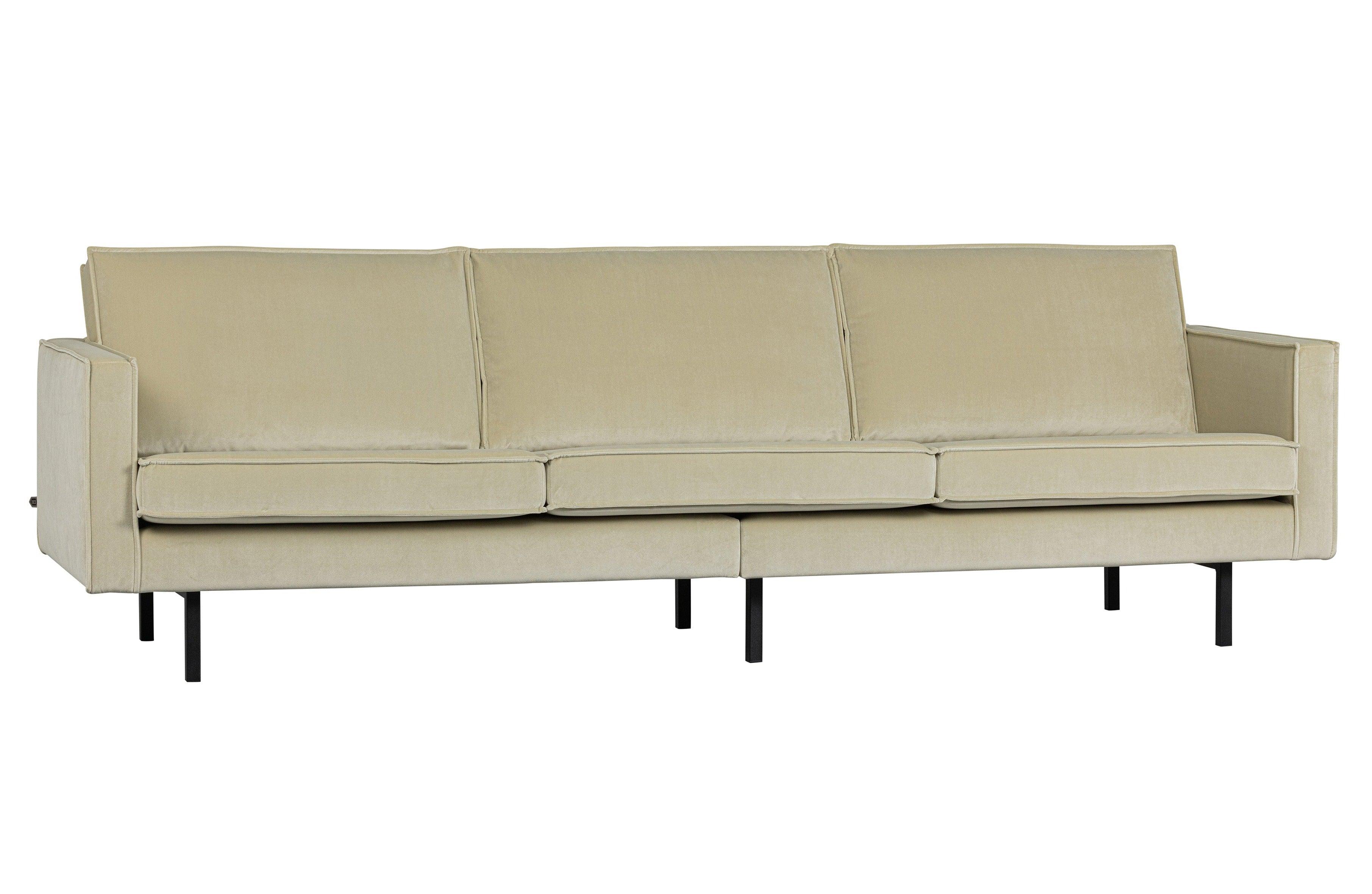 Sofa aksamitna 3-osobowa RODEO pistacjowy Be Pure    Eye on Design