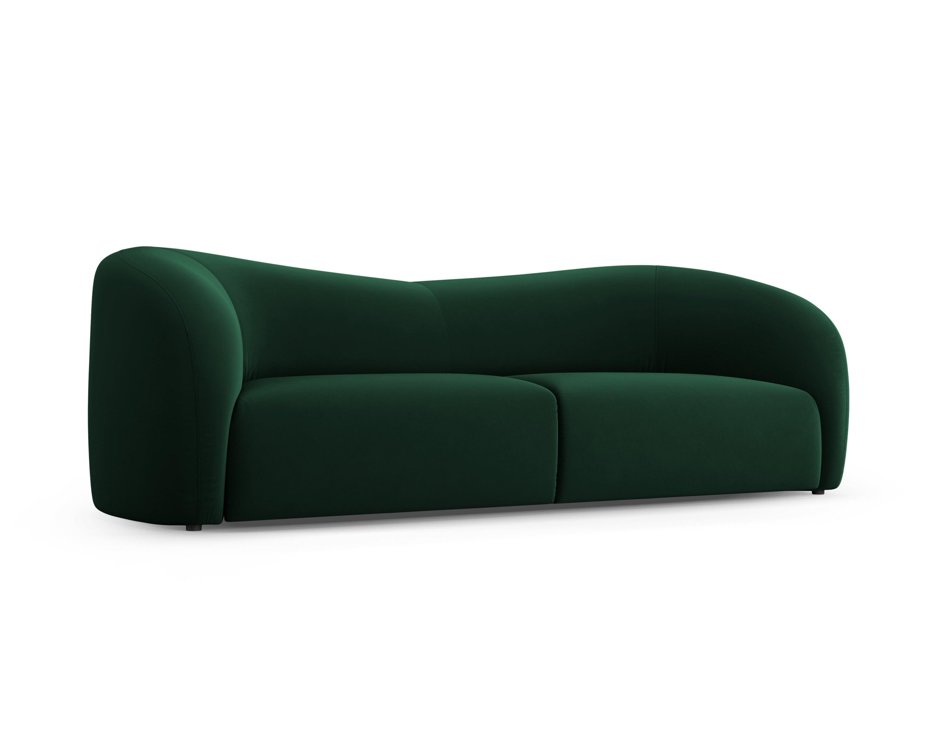 Velvet Sofa, "Santi", 3 Seats, Bottle Green, 237x90x75
Made in Europe Interieurs 86    Eye on Design
