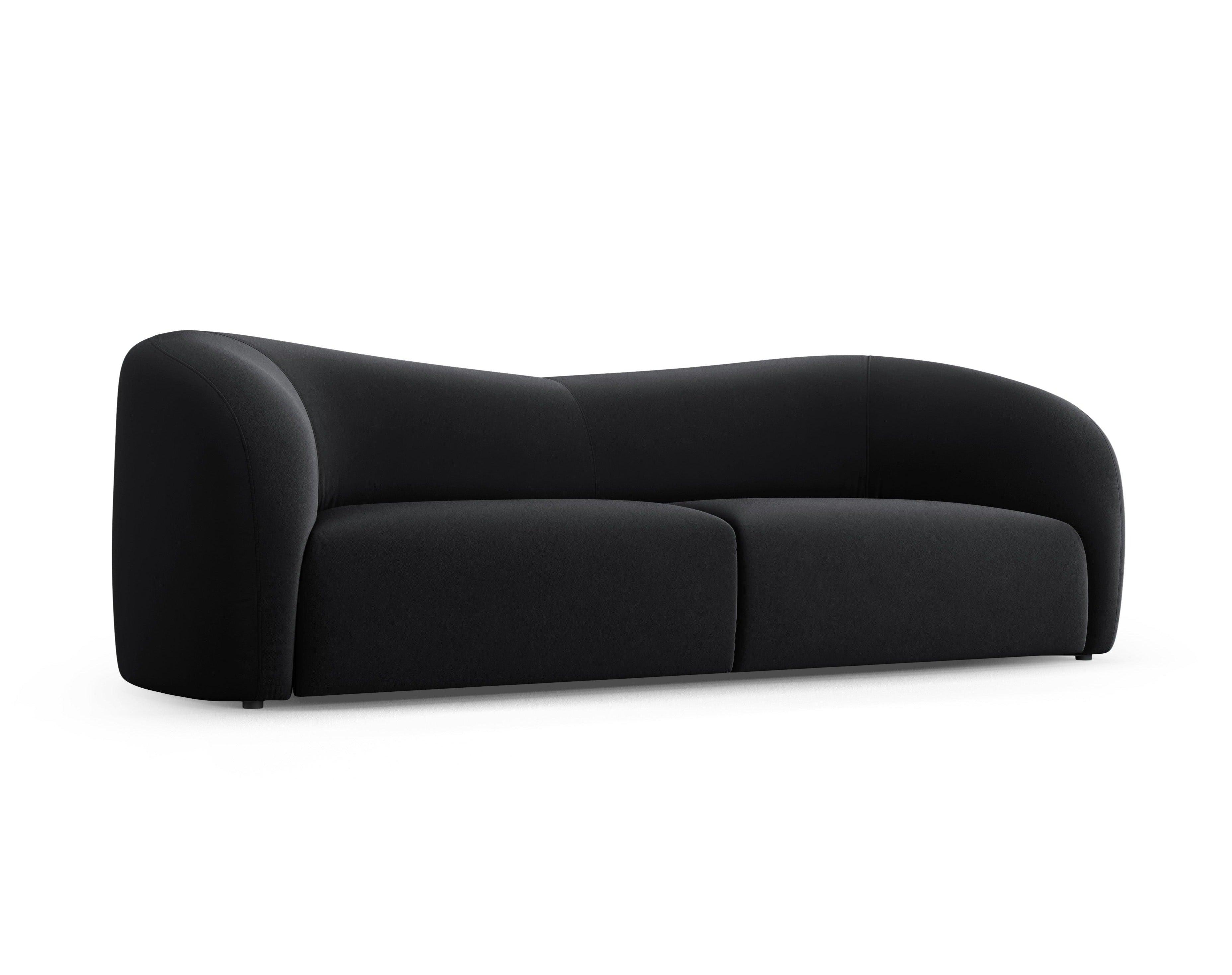 Velvet Sofa, "Santi", 3 Seats, Black, 237x90x75
Made in Europe Interieurs 86    Eye on Design