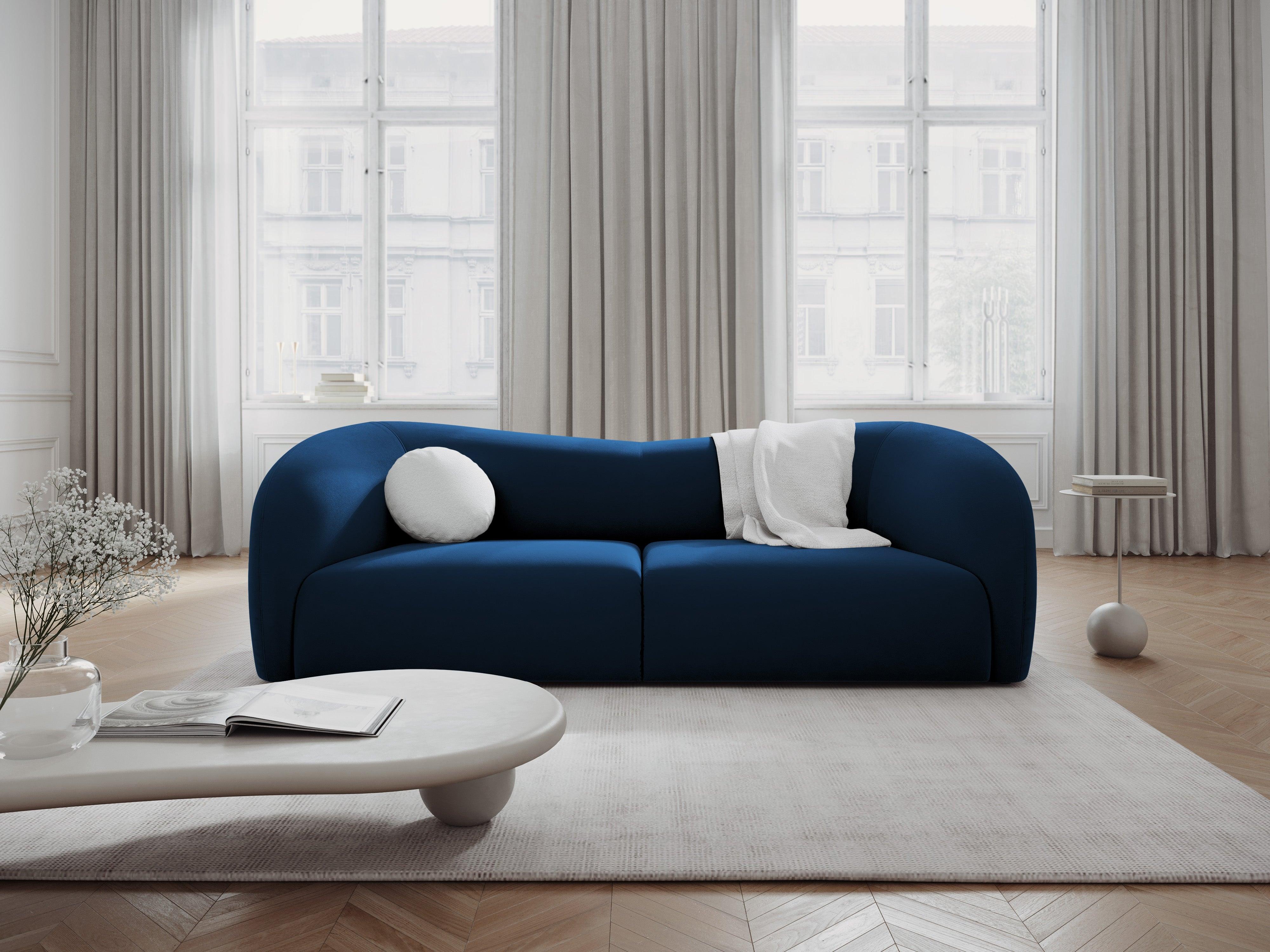 Velvet Sofa, "Santi", 3 Seats, Royal Blue, 237x90x75
Made in Europe Interieurs 86    Eye on Design