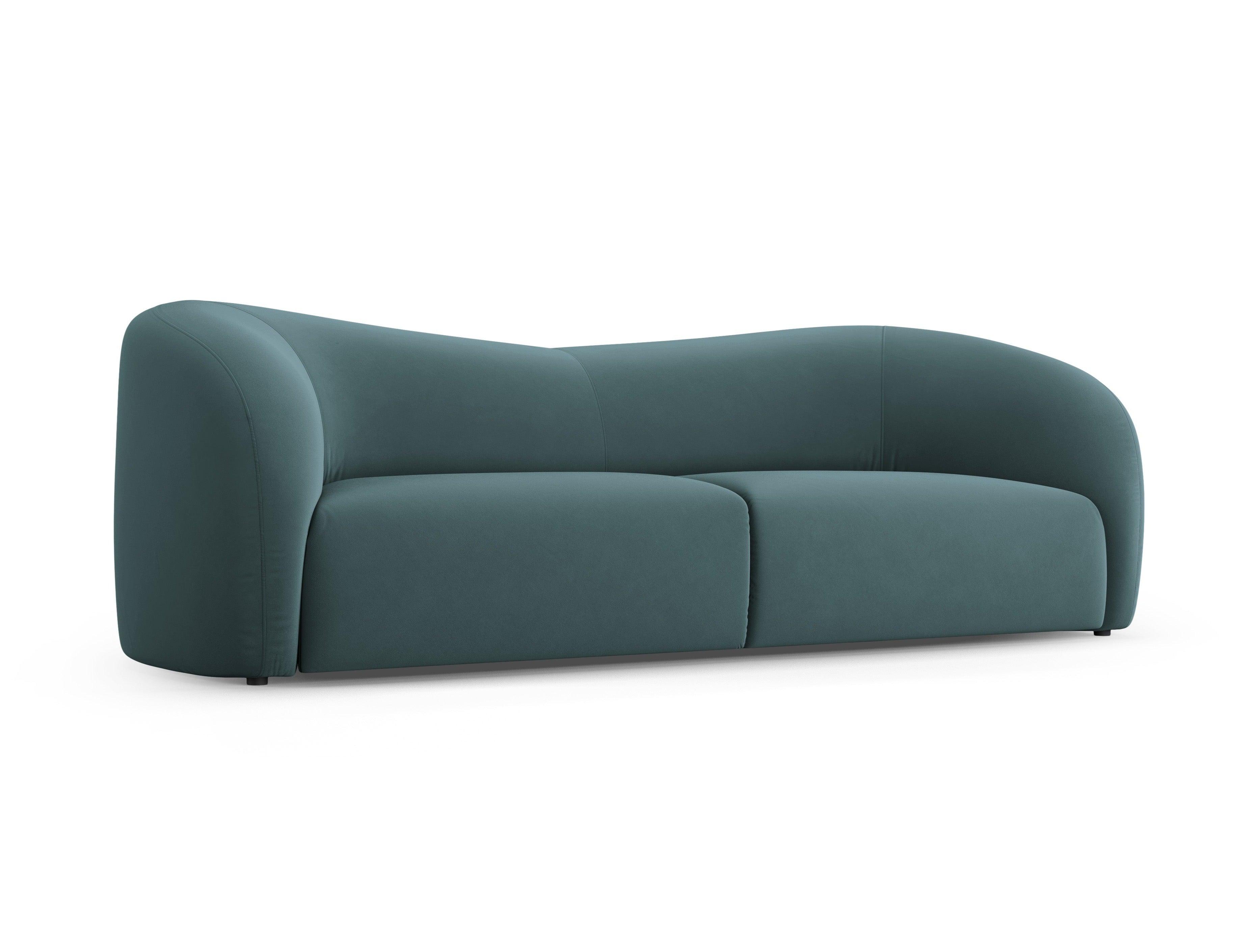 Velvet Sofa, "Santi", 3 Seats, Petrol, 237x90x75
Made in Europe Interieurs 86    Eye on Design