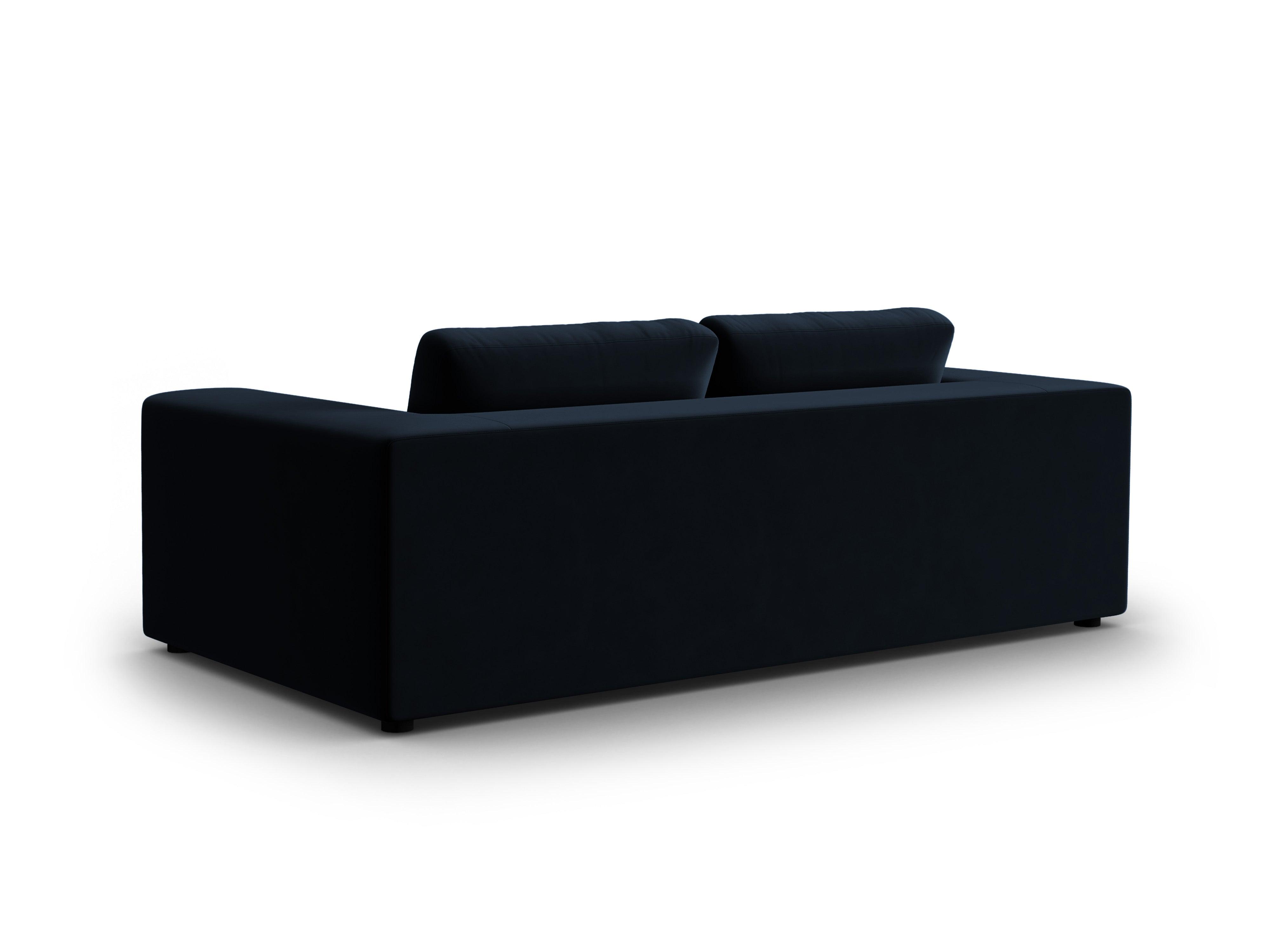 Sofa aksamitna 3-osobowa TENDANCE granatowy CXL by Christian Lacroix    Eye on Design