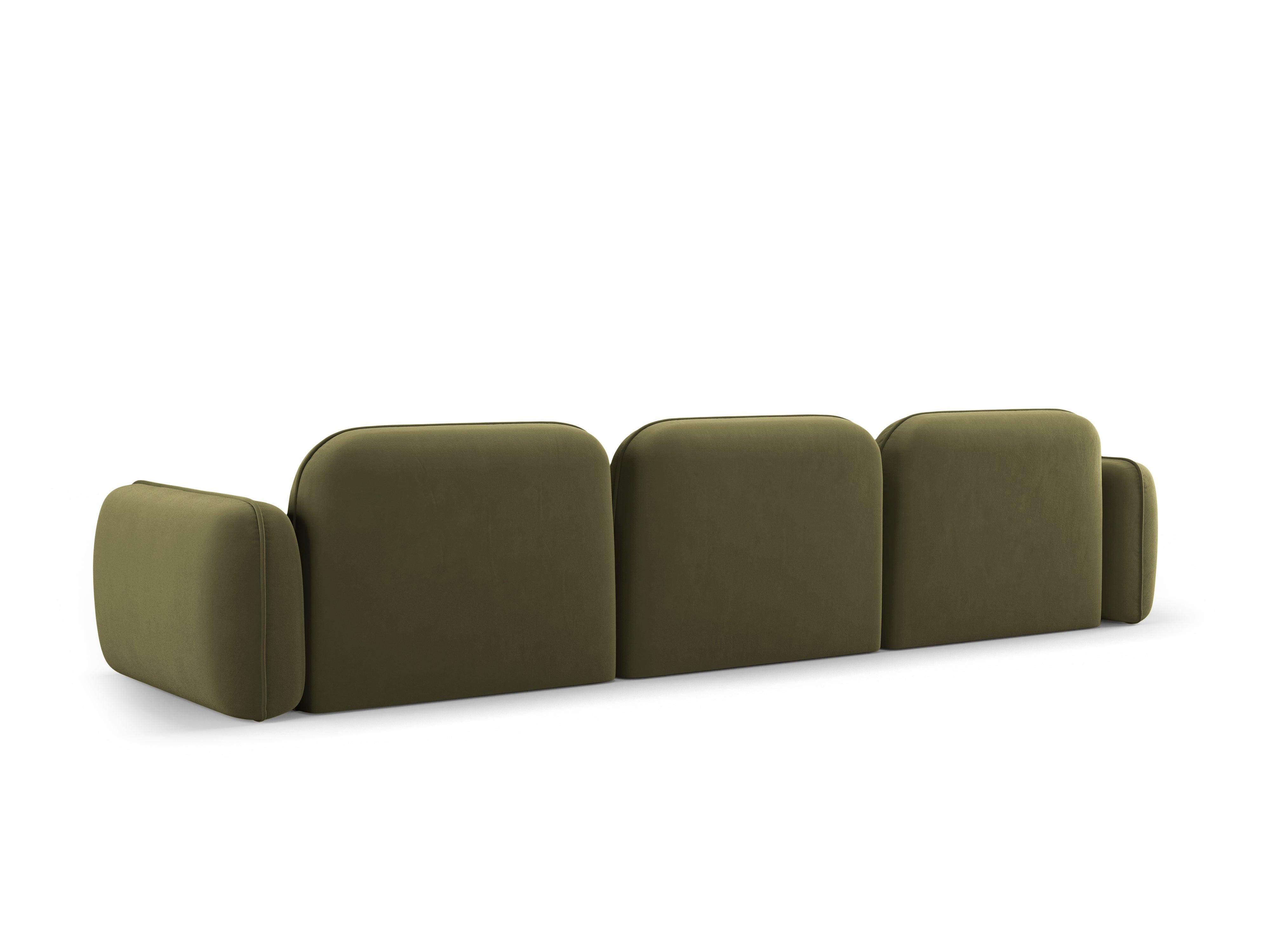 Sofa modułowa aksamitna 4-osobowa SYDNEY jasnozielony Cosmopolitan Design    Eye on Design