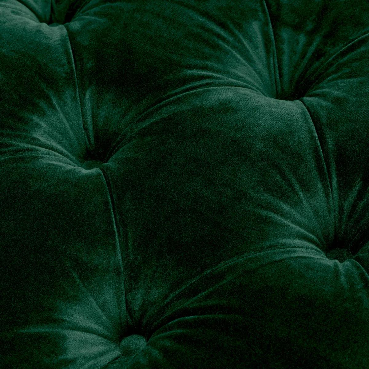 Sofa aksamitna CASTELLE ciemnozielony Eichholtz    Eye on Design