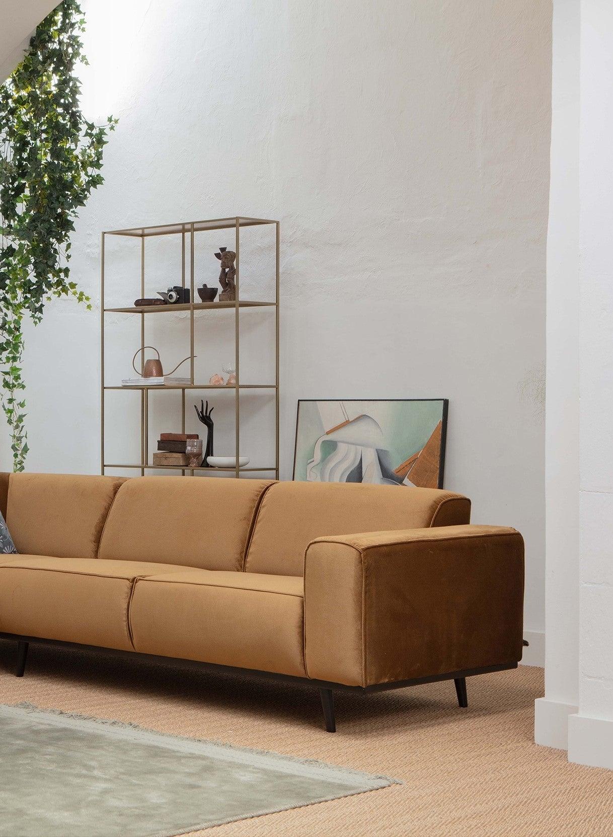 Sofa ekoskóra 3-osobowa STATEMENT ciemnoszary Be Pure    Eye on Design