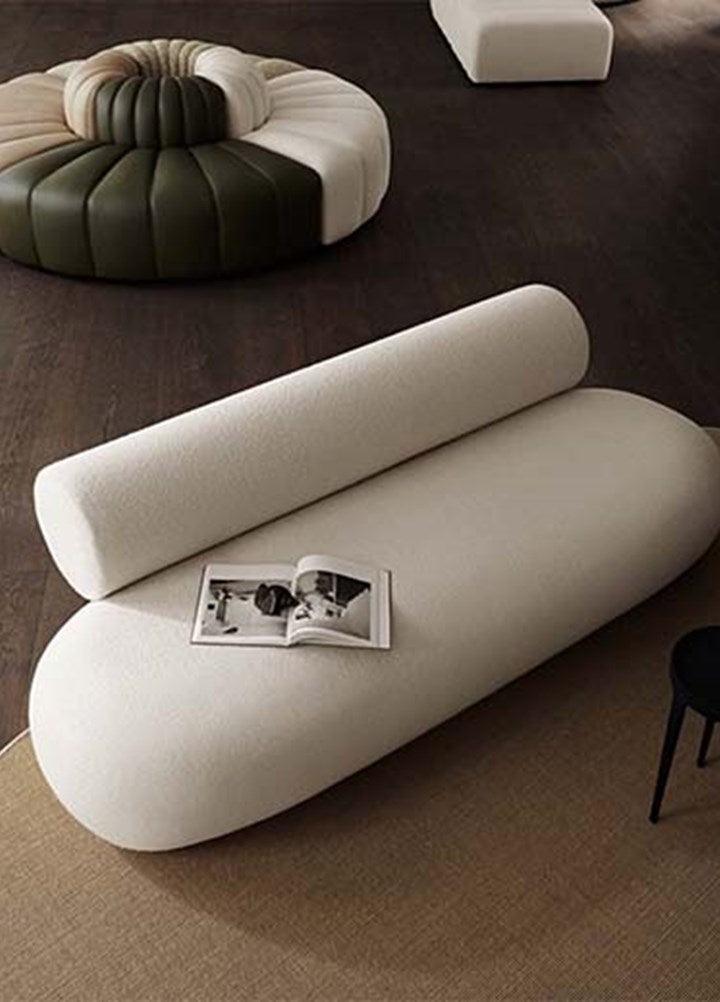 Sofa HIPPO boucle beżowy NORR11    Eye on Design