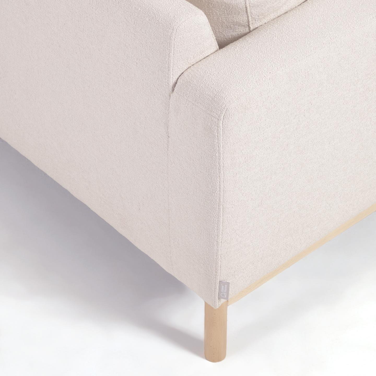 Sofa MIHAELA kremowy boucle La Forma    Eye on Design