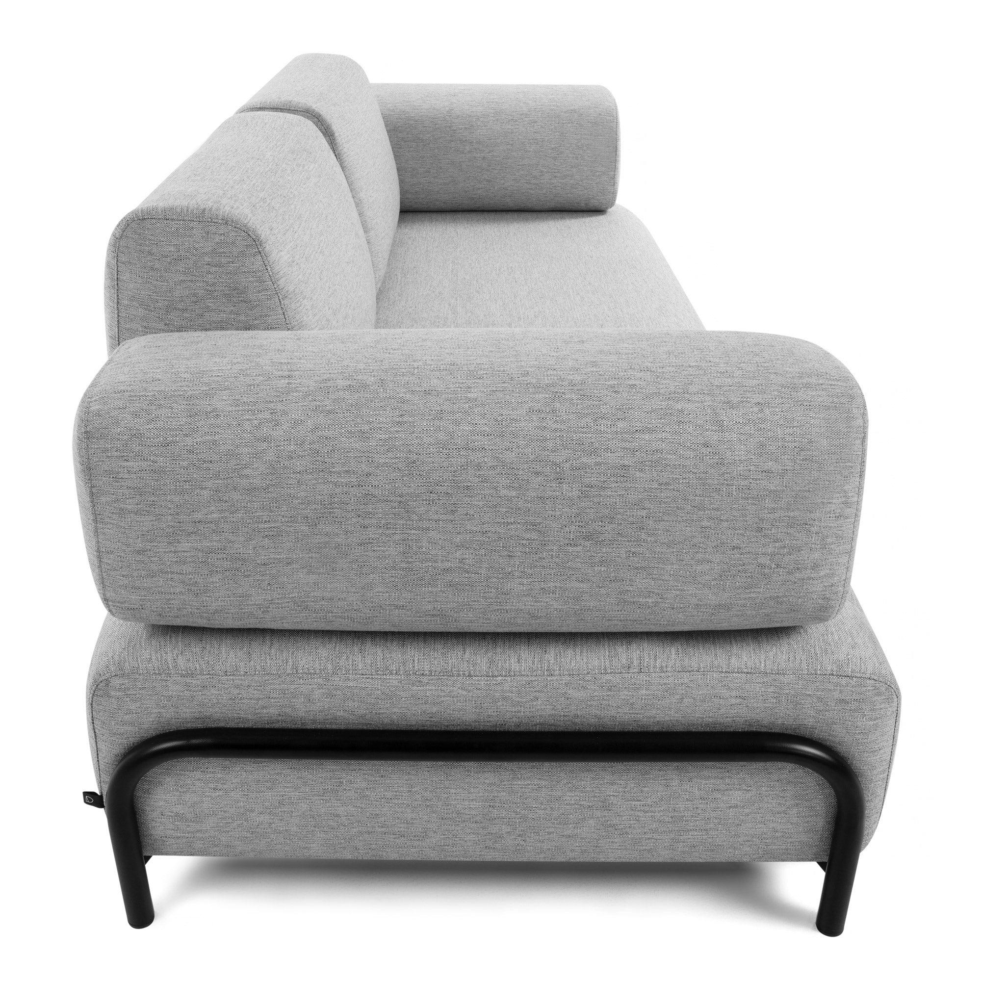 Sofa modułowa COMPO - podłokietnik jasnoszary La Forma    Eye on Design