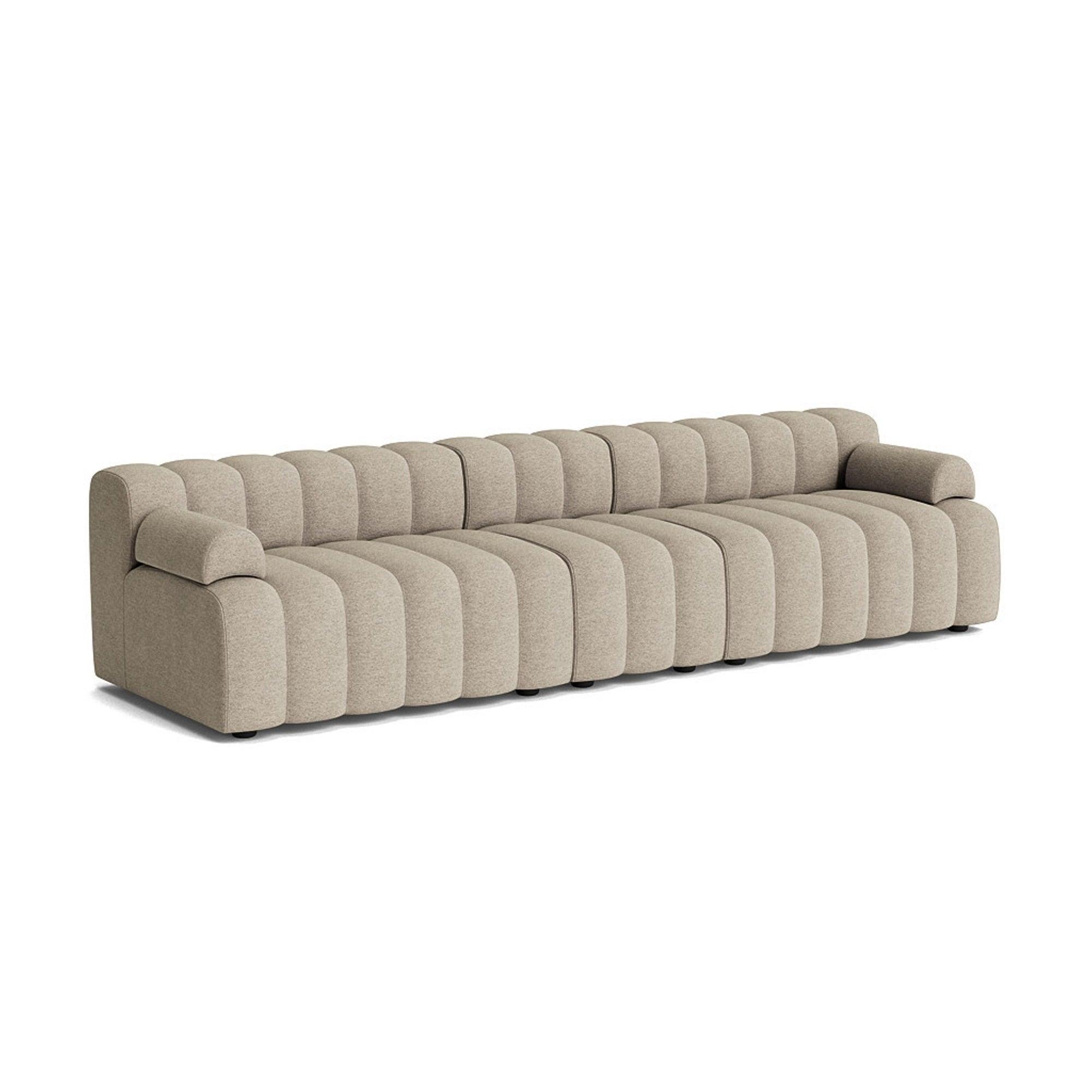 Sofa modułowa duża STUDIO boucle beżowy NORR11    Eye on Design