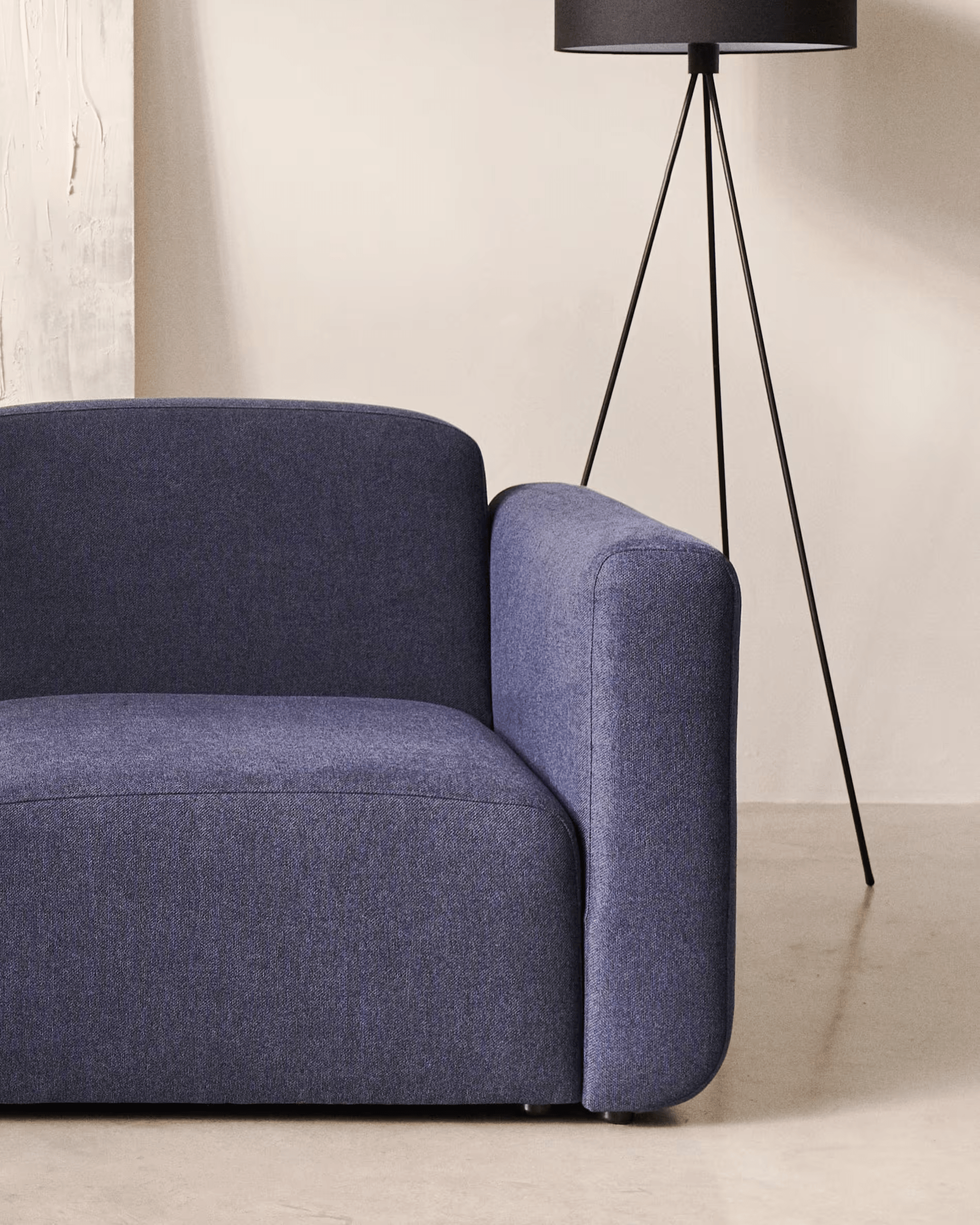 Sofa modułowa NEOM - podłokietnik niebieski La Forma    Eye on Design