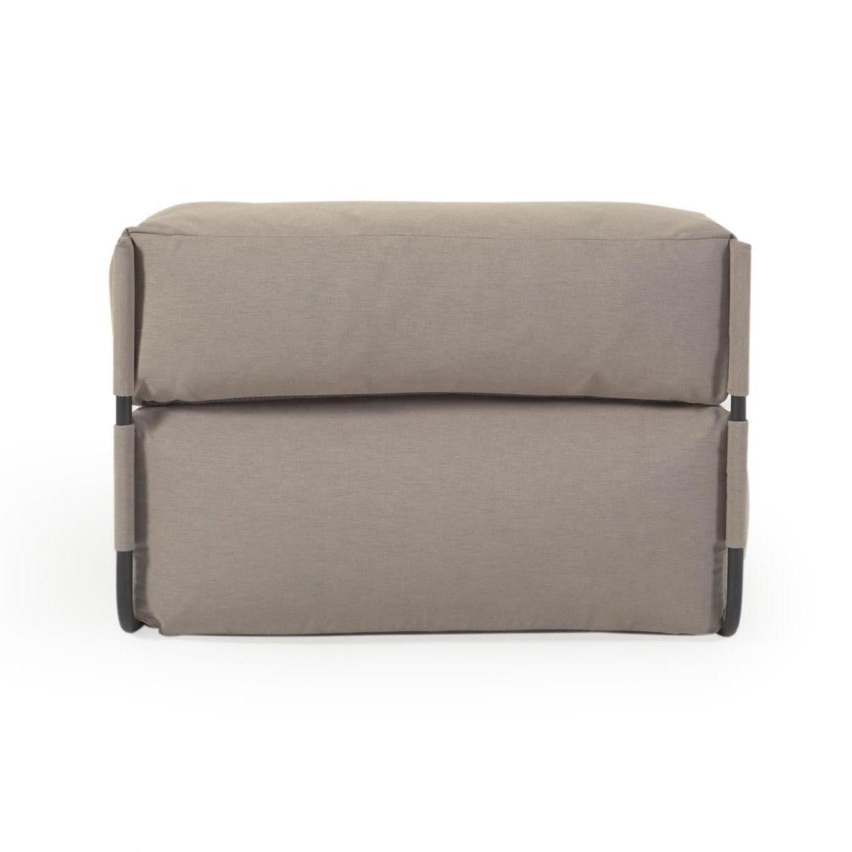 Sofa modułowa ogrodowa SQUARE - fotel khaki La Forma    Eye on Design