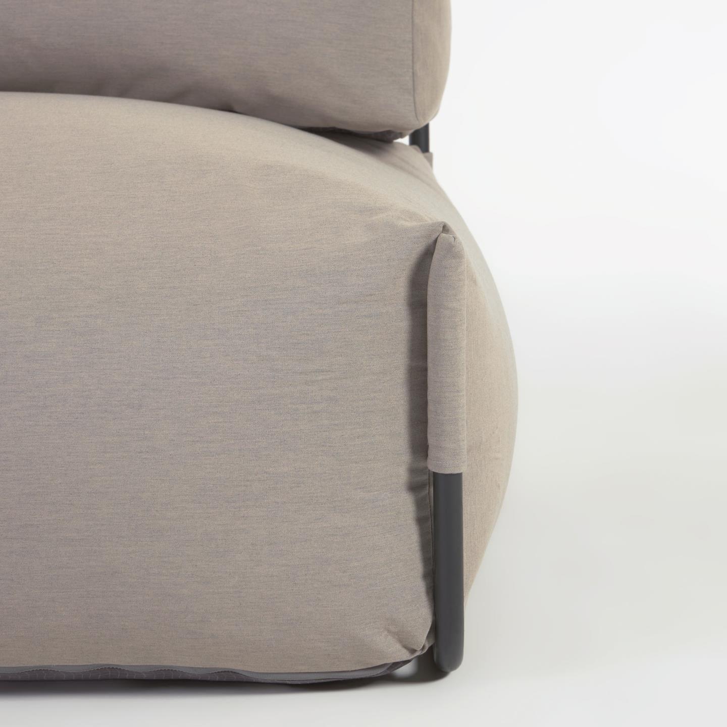 Sofa modułowa ogrodowa SQUARE - fotel khaki La Forma    Eye on Design