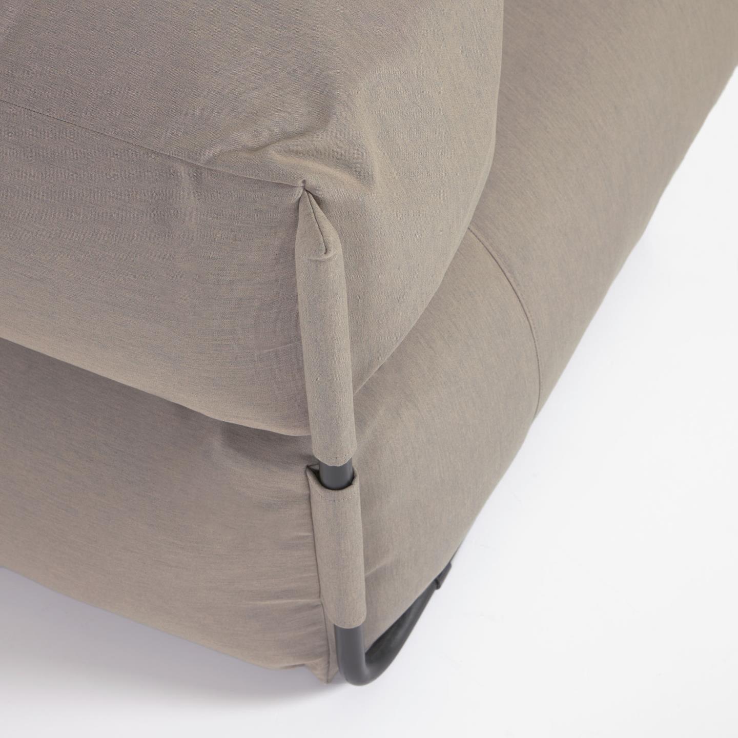 Sofa modułowa ogrodowa SQUARE - fotel khaki La Forma    Eye on Design