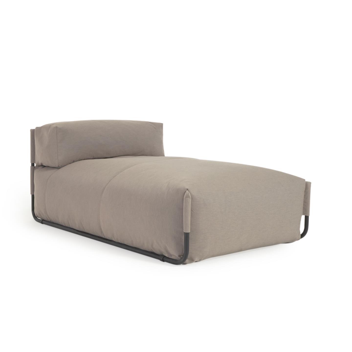 Sofa modułowa ogrodowa SQUARE - szezlong khaki La Forma    Eye on Design