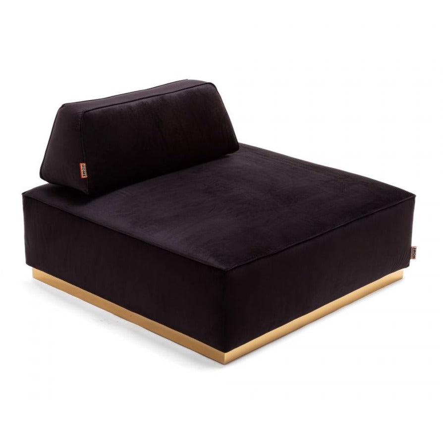 Sofa modułowa - puf BLACK Seletti Tak   Eye on Design