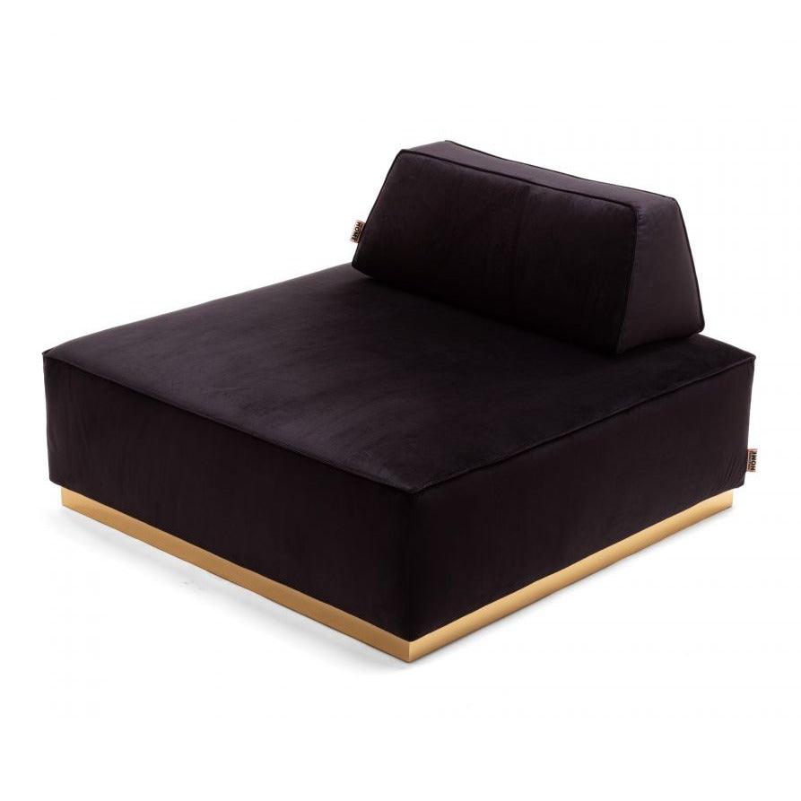 Sofa modułowa - puf BLACK Seletti    Eye on Design