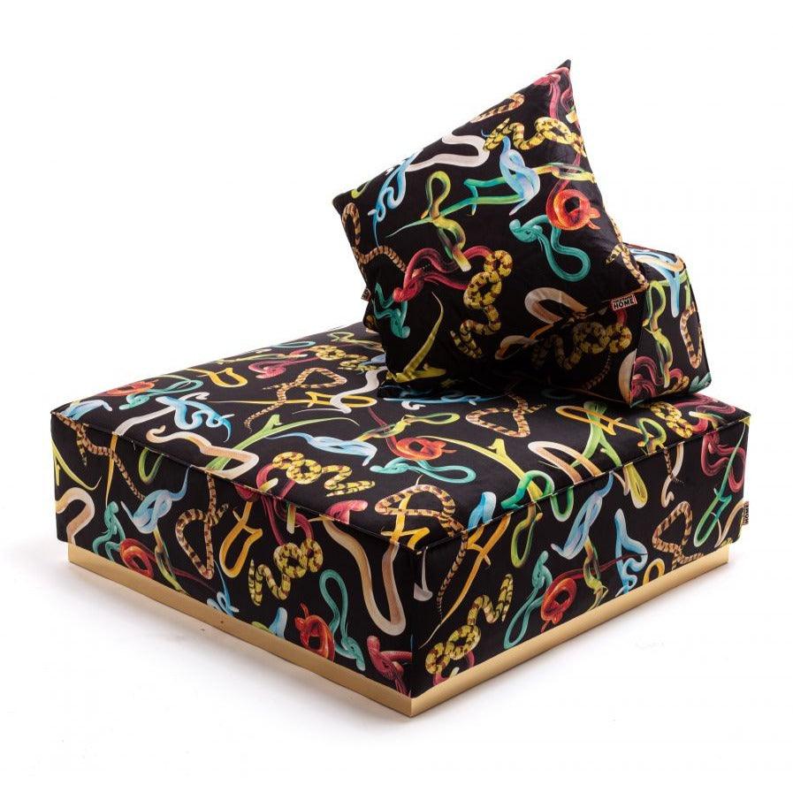 Sofa modułowa - puf SNAKES Seletti    Eye on Design