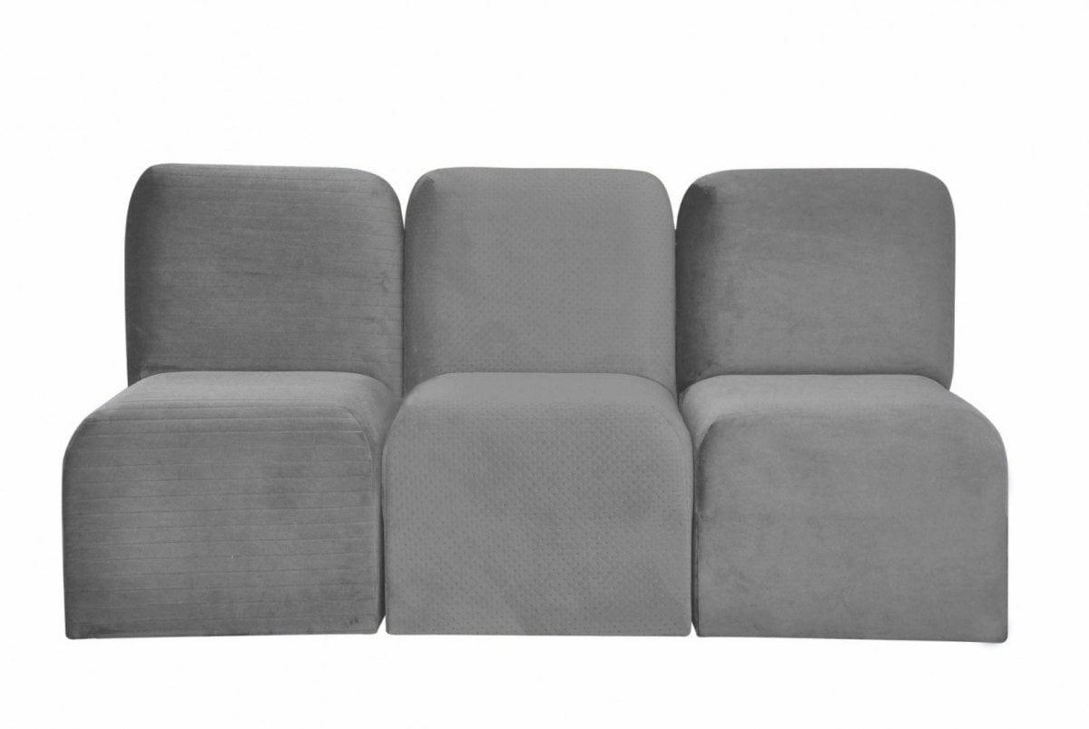 Sofa modułowa SIME jasnoszary Happy Barok    Eye on Design