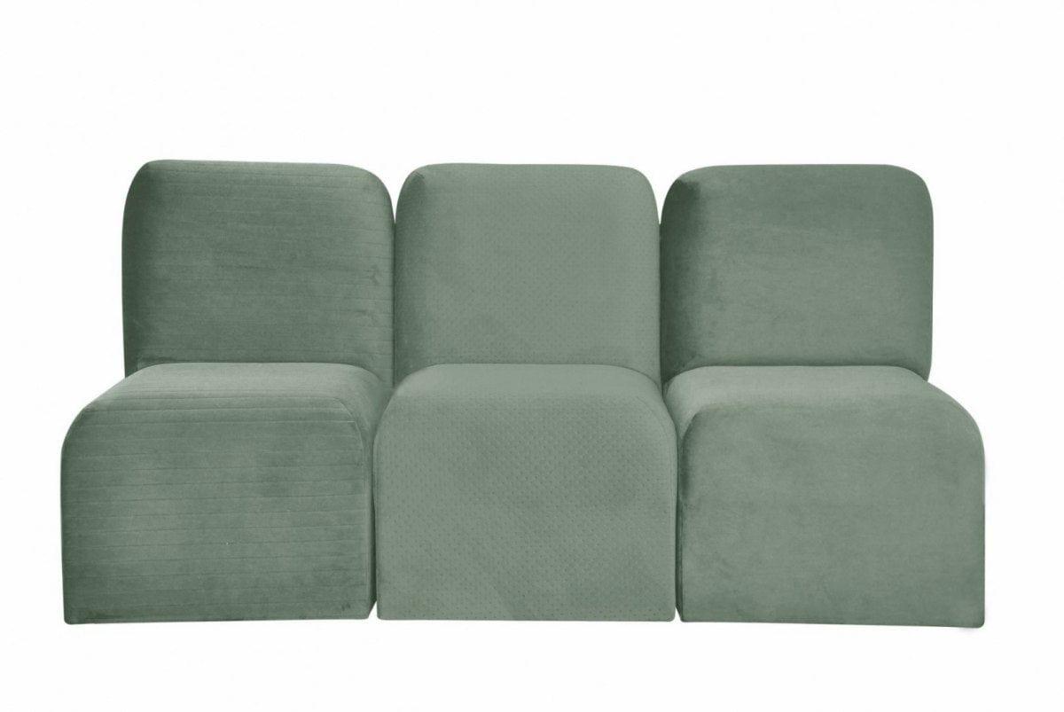 Sofa modułowa SIME miętowy Happy Barok    Eye on Design