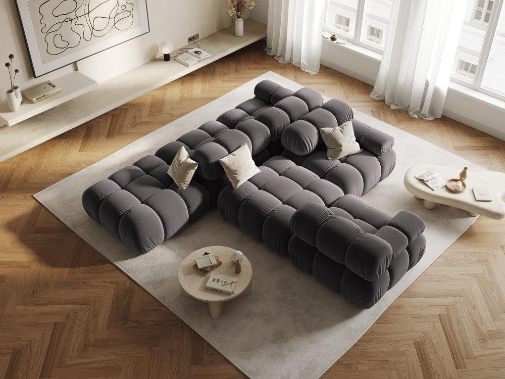 Sofa modułowa TROPEA - moduł lewostronny ciemnoszary Milo Casa    Eye on Design