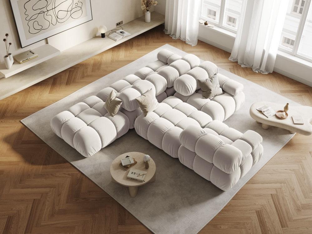 Sofa modułowa TROPEA - moduł lewostronny jasnobeżowy Milo Casa    Eye on Design