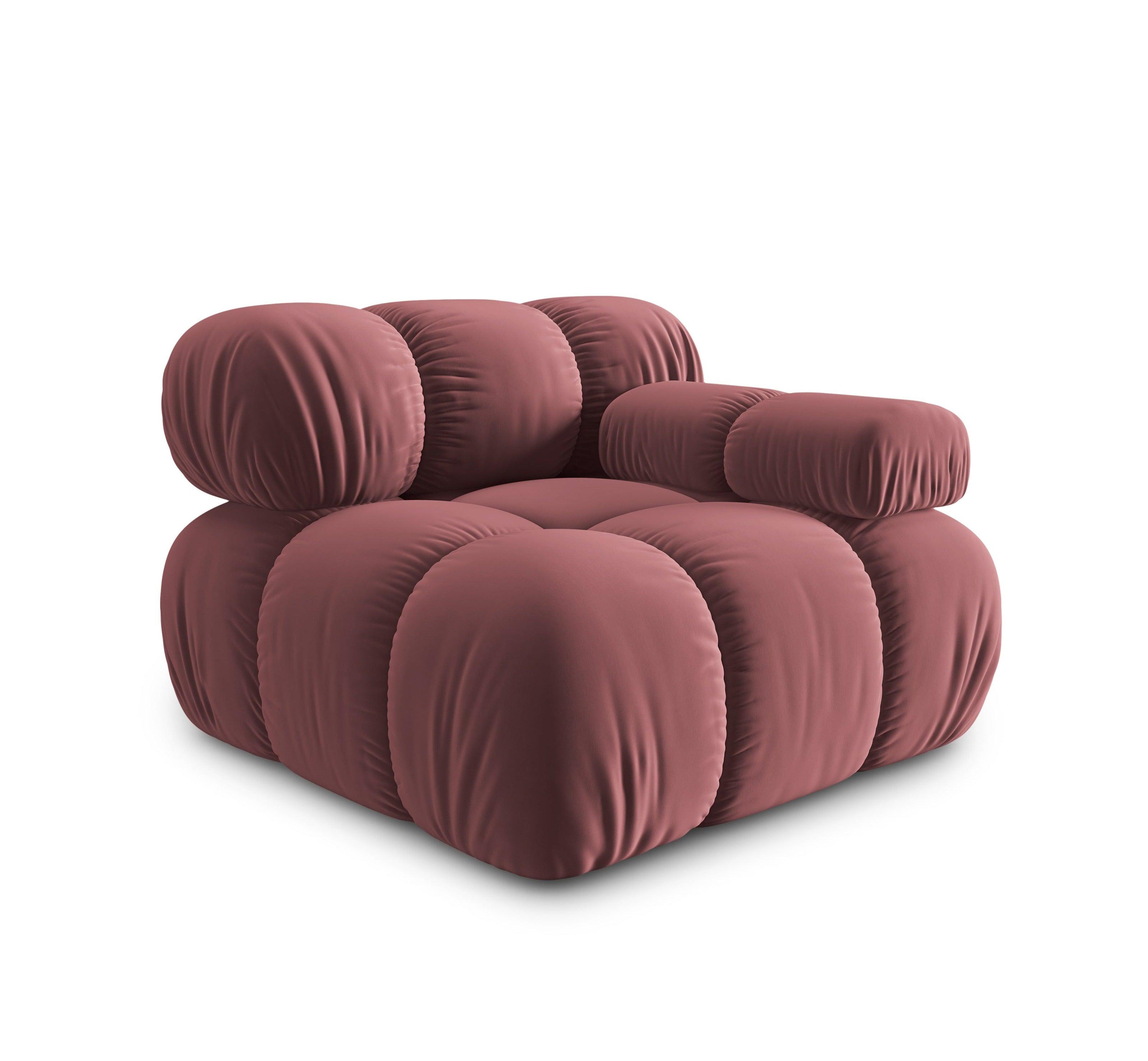 Sofa modułowa TROPEA - moduł prawostronny różowy Milo Casa    Eye on Design