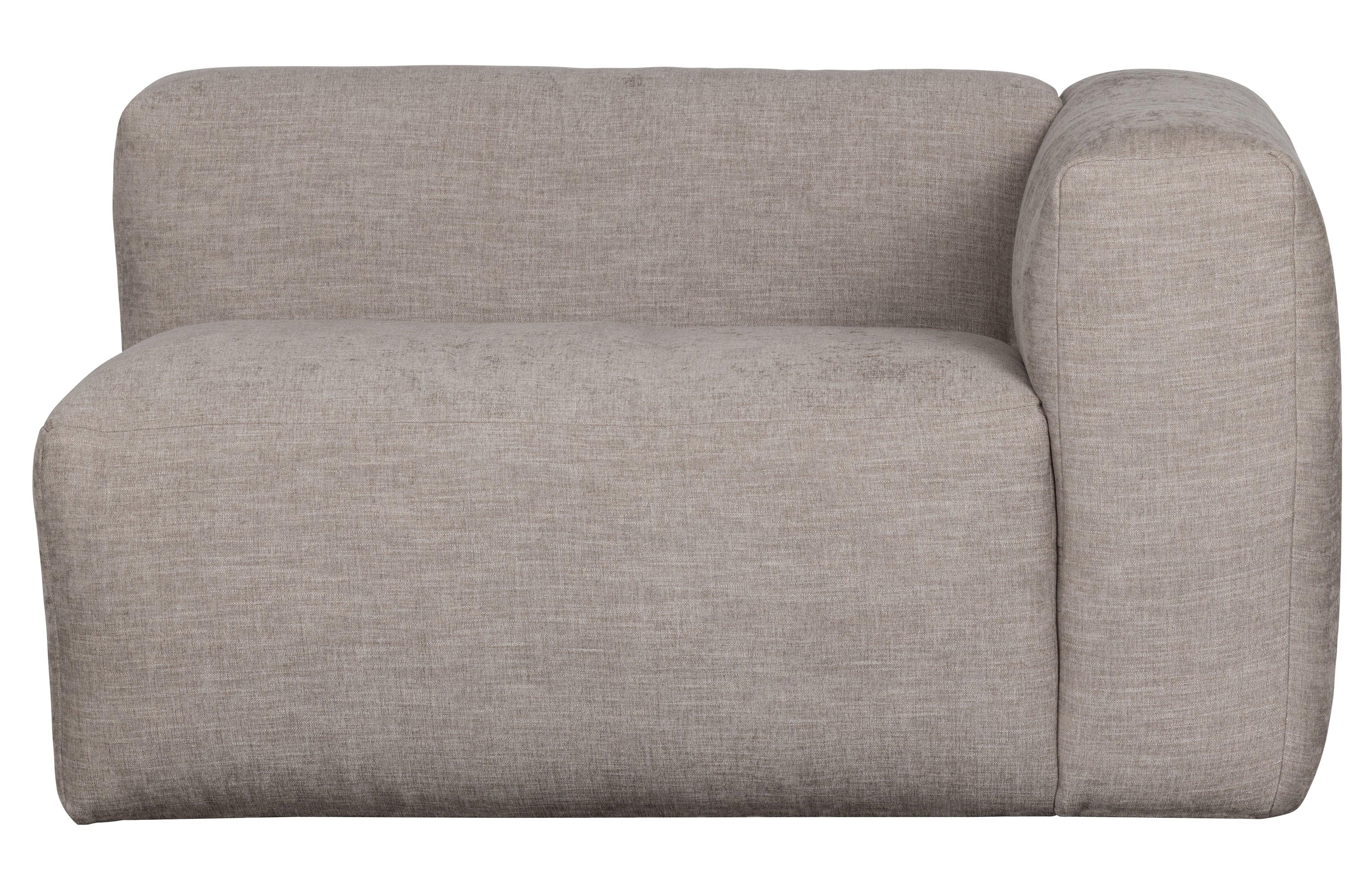 Sofa modułowa YENT beżowy - element narożny prawostronny Woood    Eye on Design