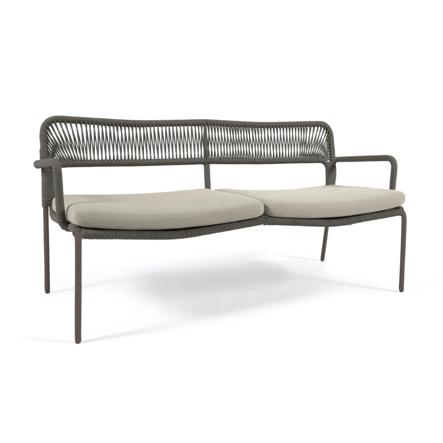 Sofa ogrodowa 2-osobowa CAILIN ciemnozielony La Forma    Eye on Design