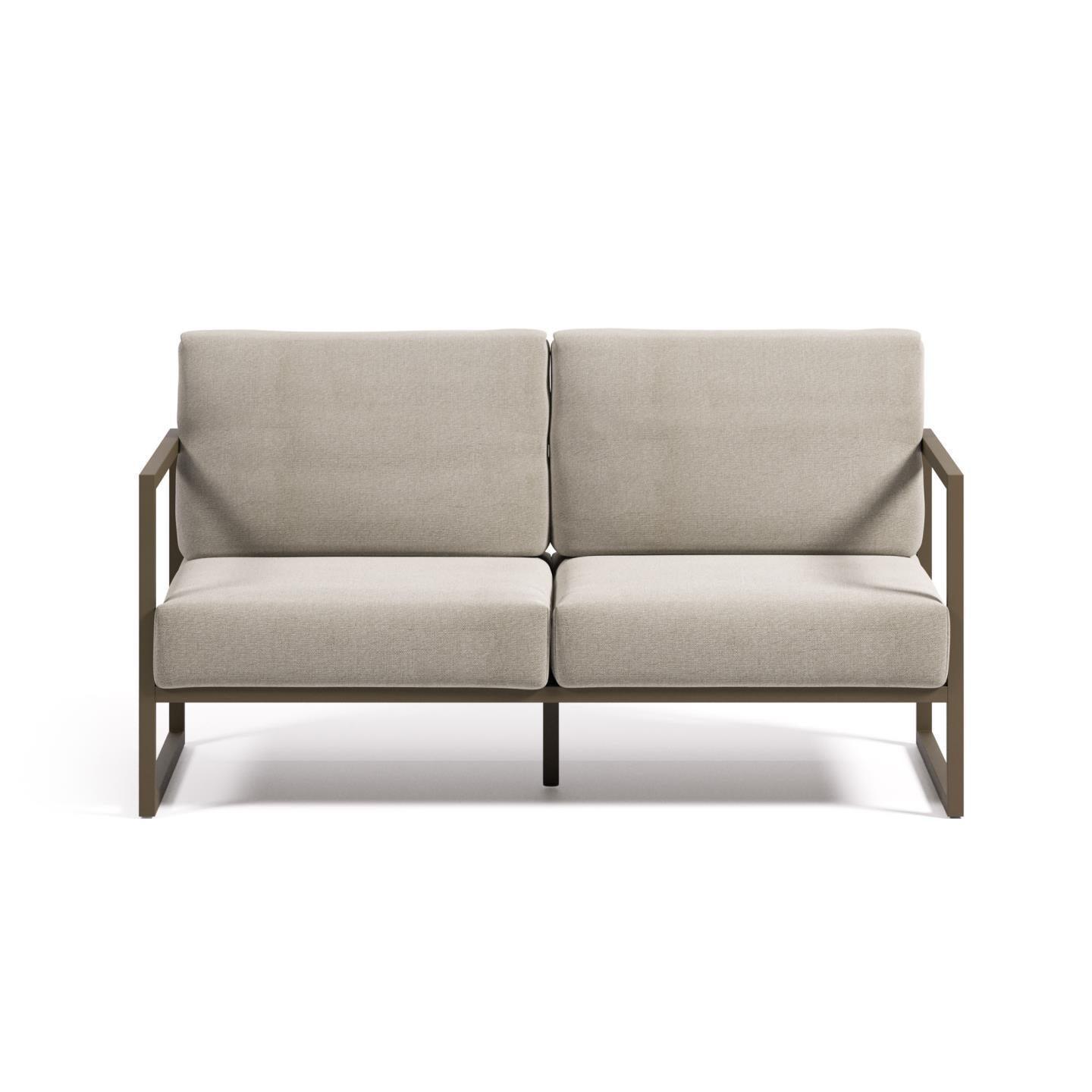 Sofa ogrodowa 2-osobowa COMOVA beżowy La Forma    Eye on Design